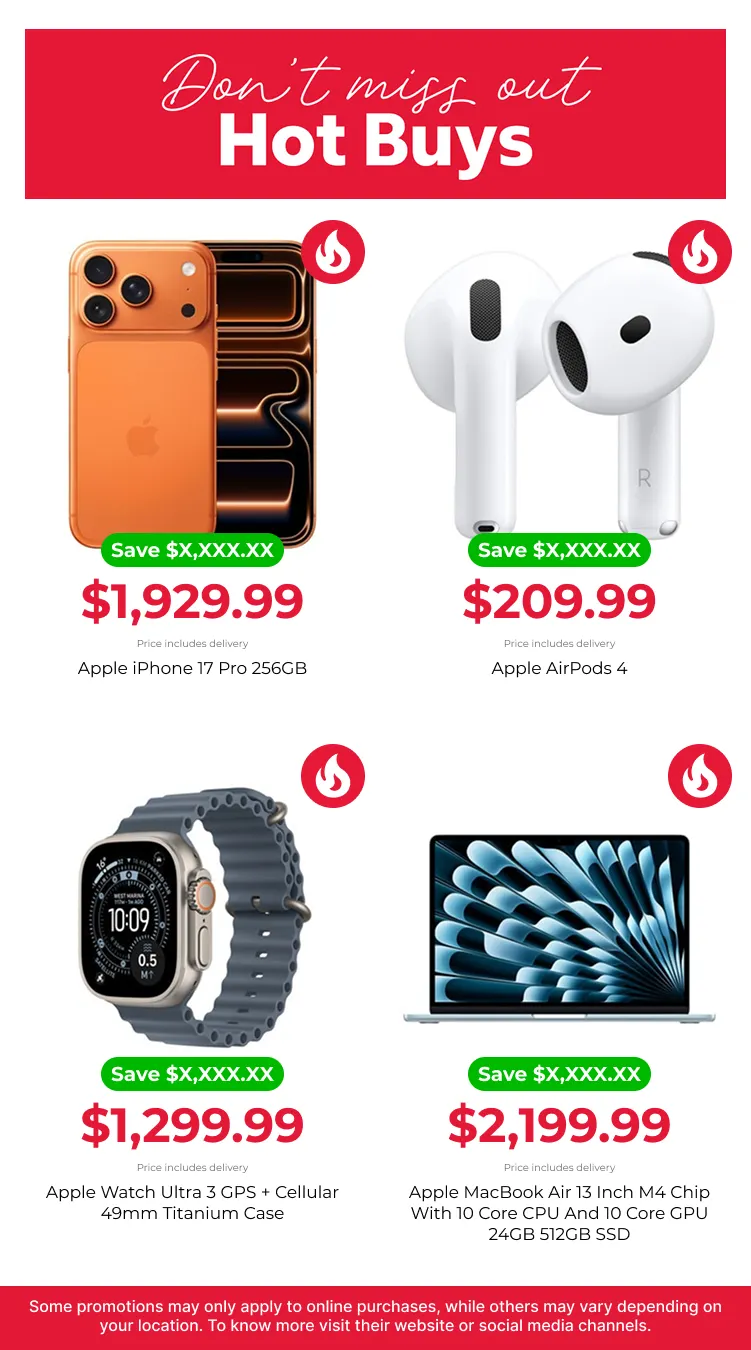 Apple Deals - Catalogue valid from 30 July to 13 August 2026 - page 5