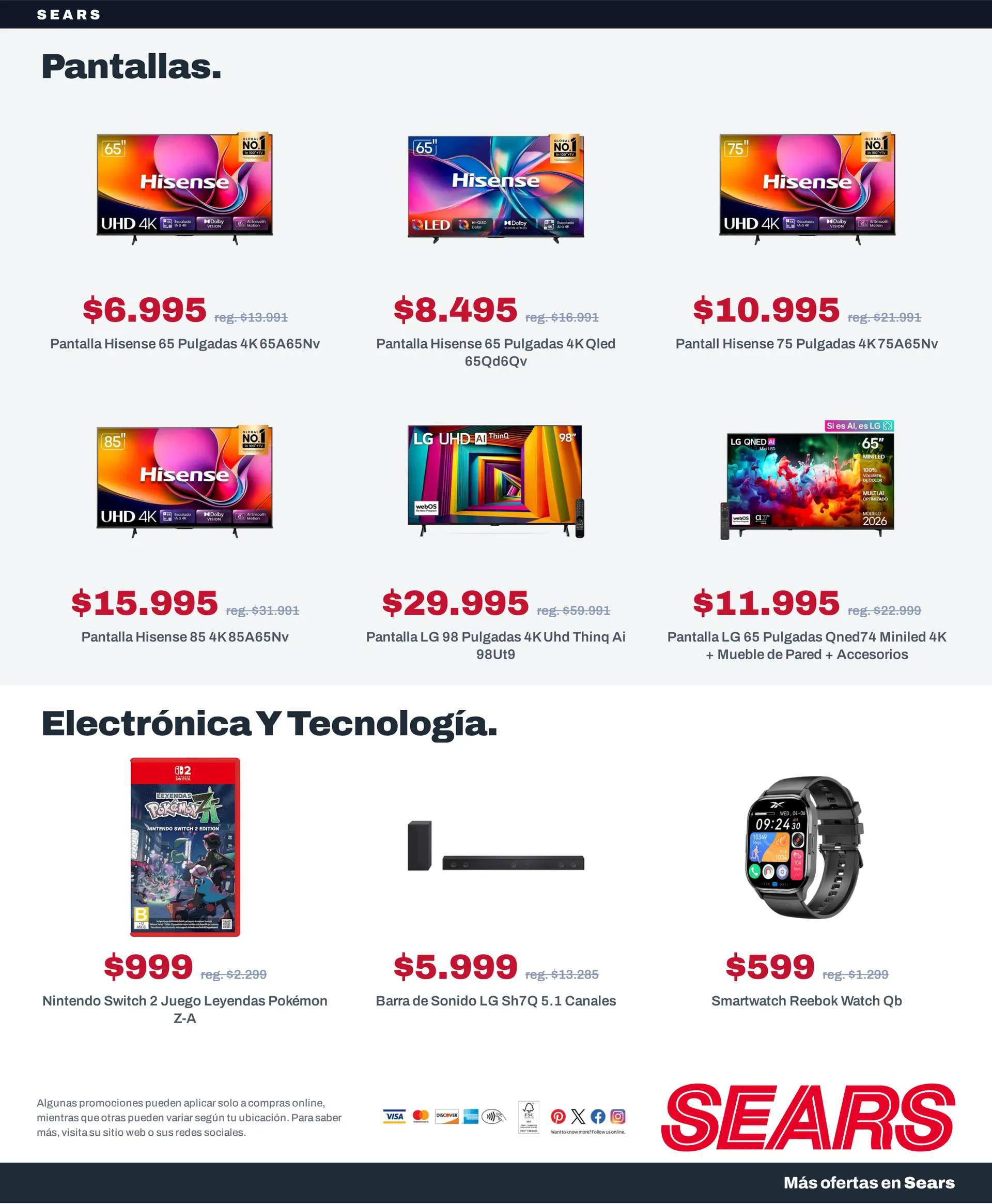 Catálogo de Sears — 2026-10-26 26 de octubre al 9 de noviembre 2026 - Pagina 5