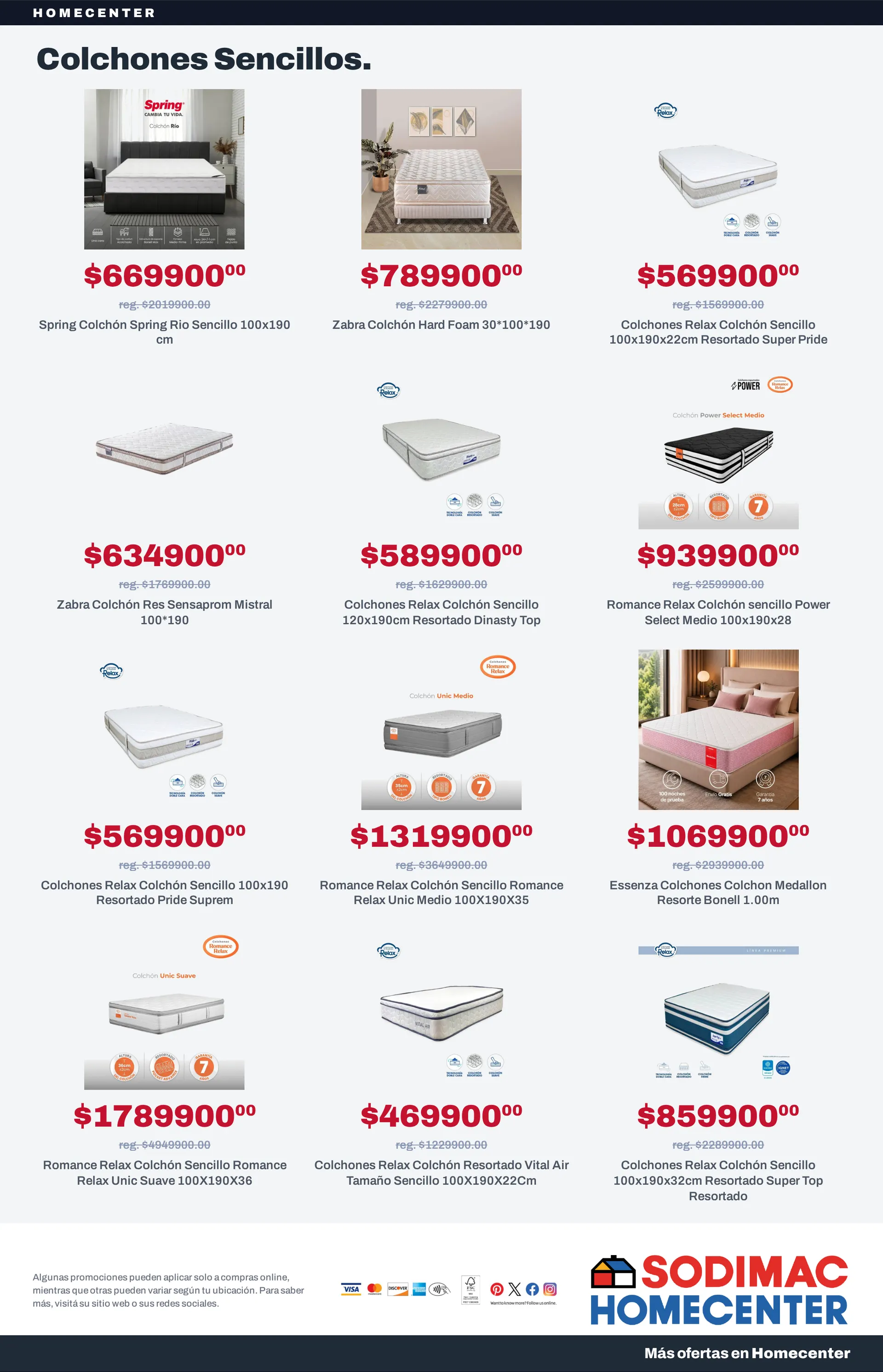 Catalogo de Ofertas colchones! 11 de agosto al 25 de agosto 2026 - Pag 5