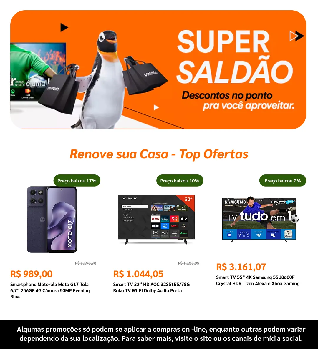 Encarte de Ponto Frio — 2026-08-10 10 de agosto até 25 de agosto 2026 - Pagina 5