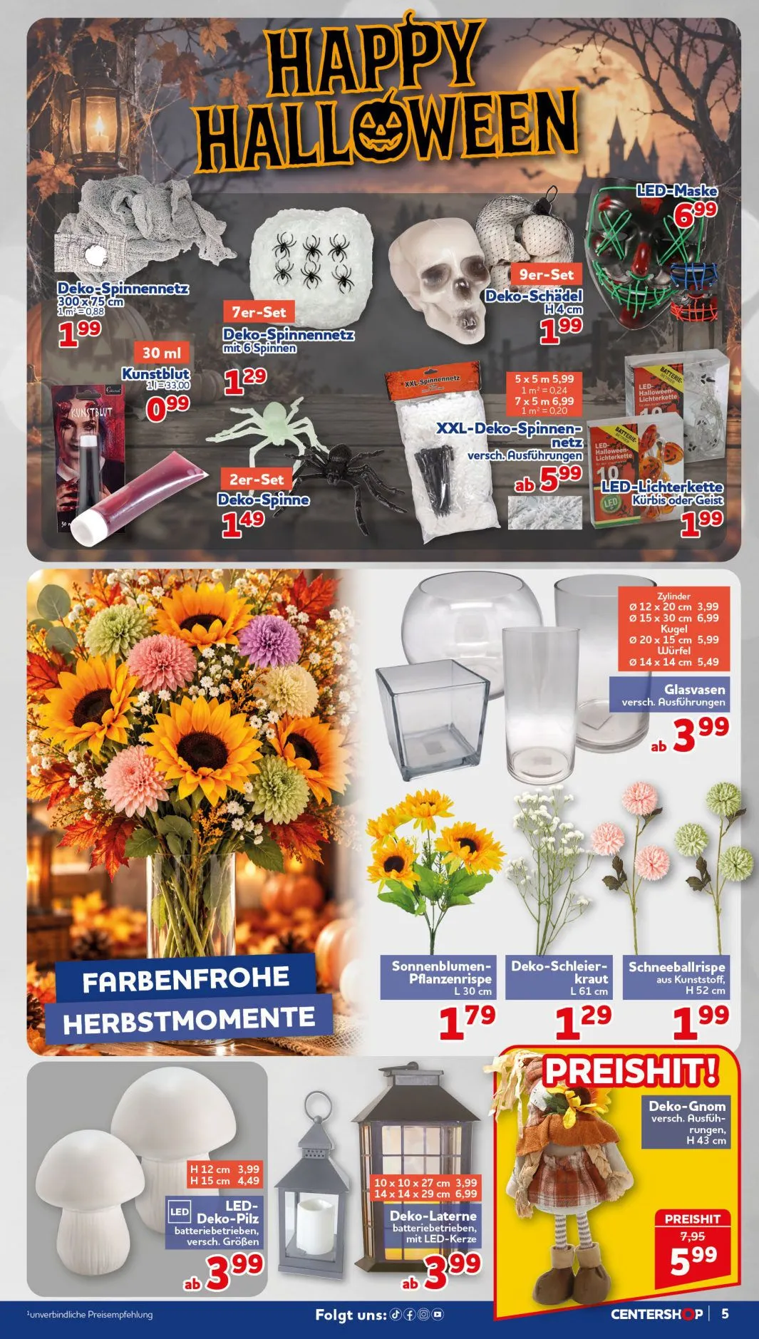 CENTERSHOP — 2026-10-15 von 12. Oktober bis 17. Oktober 2026 - Prospekt seite 5