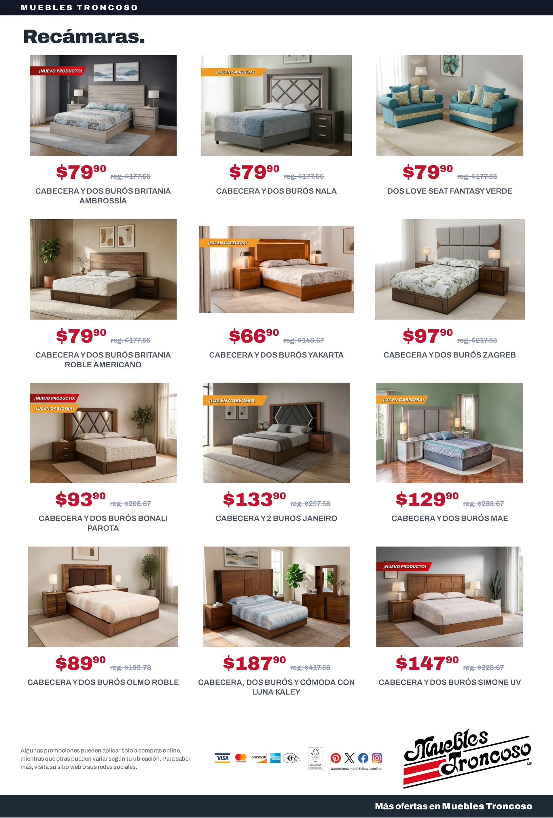 Catálogo de Muebles Troncoso — 2026-10-07 7 de octubre al 14 de octubre 2026 - Pagina 5