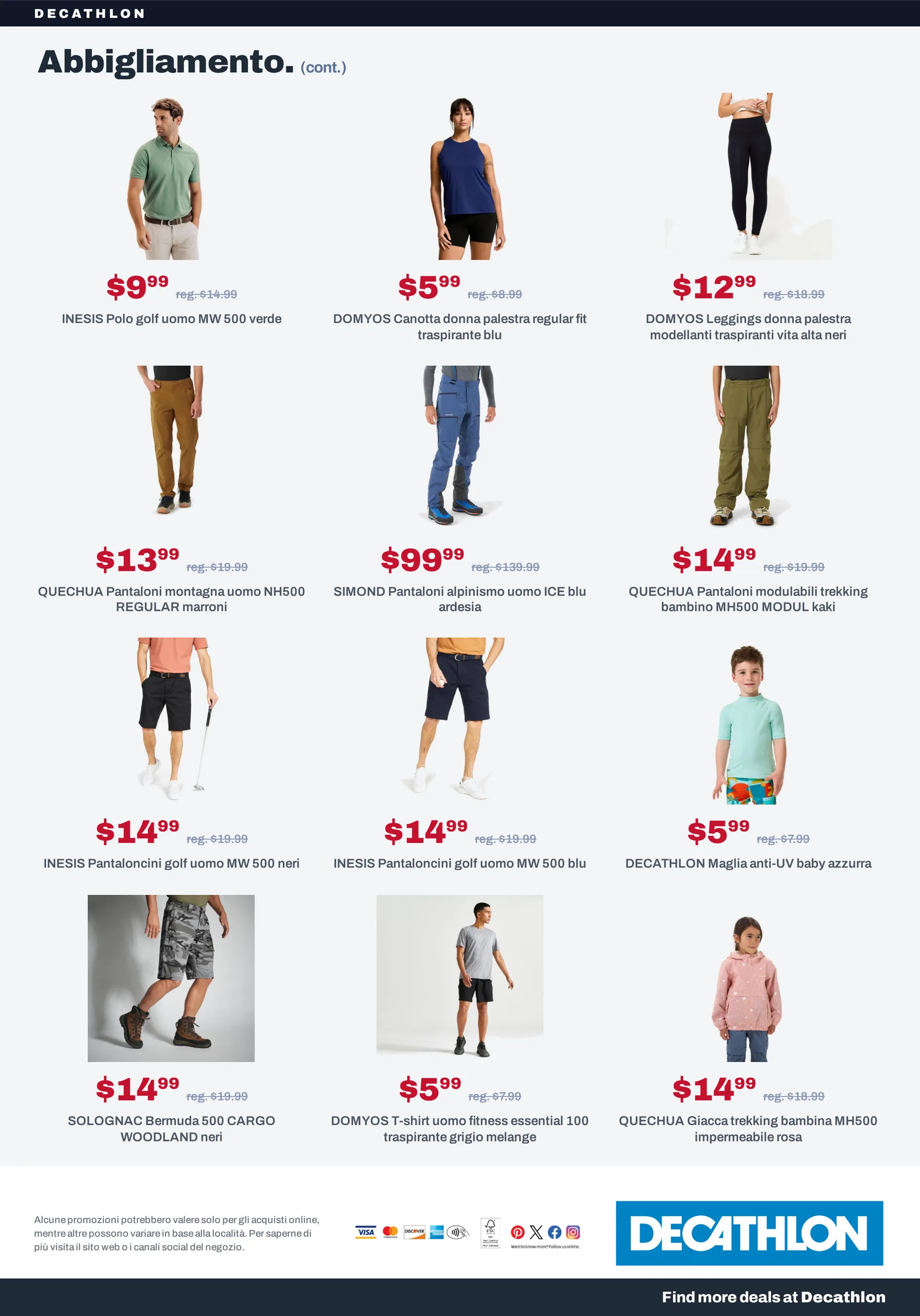 Saldi abbigliamento sportivo da 21 agosto a 4 settembre di 2026 - Pagina del volantino 5
