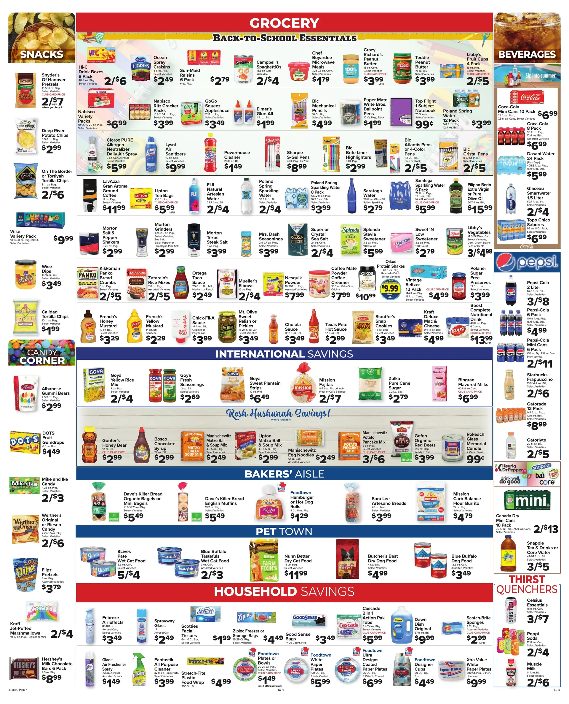 Weekly promotion Foodtown — 2026-08-28 spanning from August 28 to September 3 2026 - Page 5 for Catalogue 365
