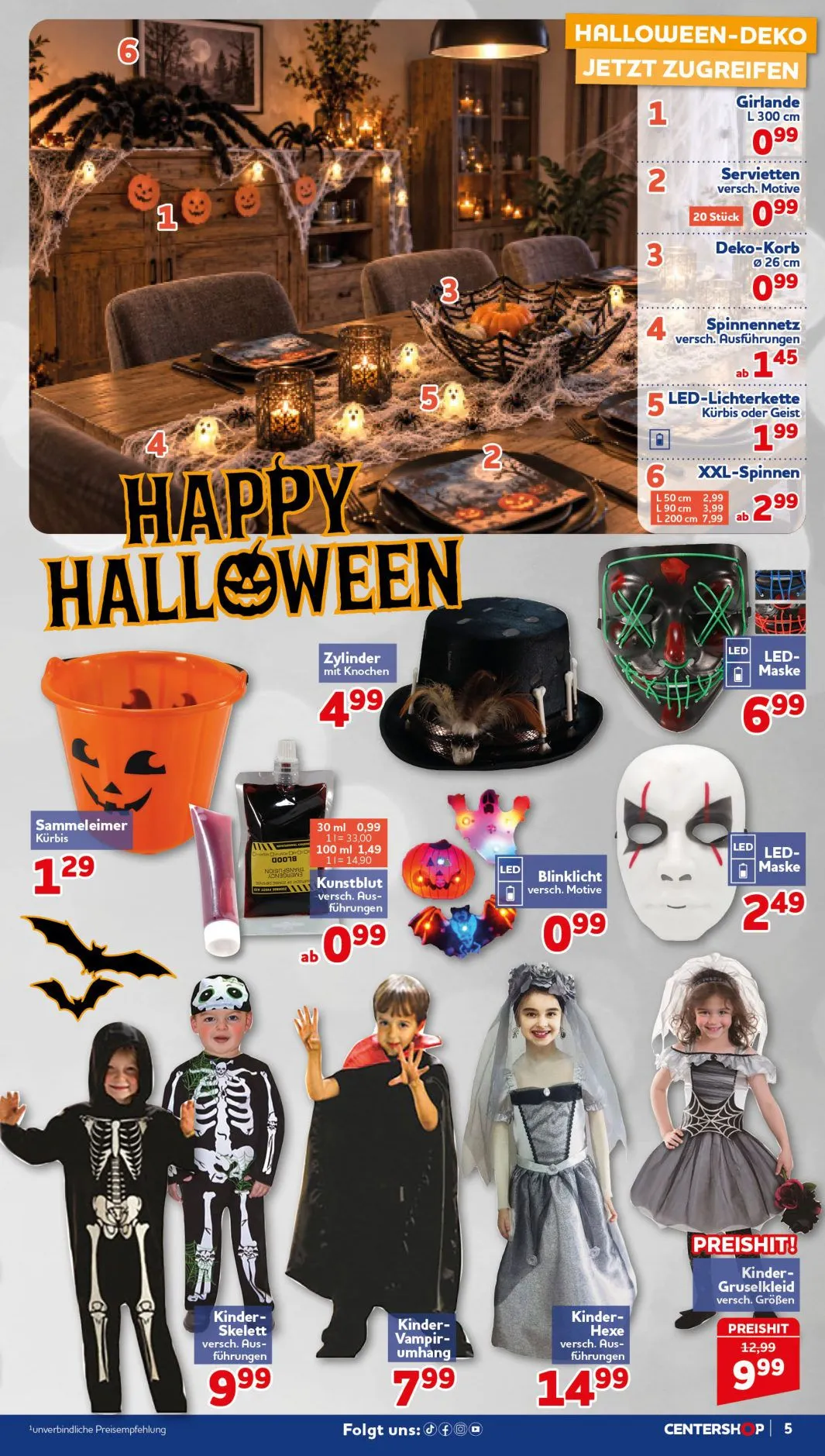 CENTERSHOP — 2026-09-29 von 29. September bis 2. Oktober 2026 - Prospekt seite 5