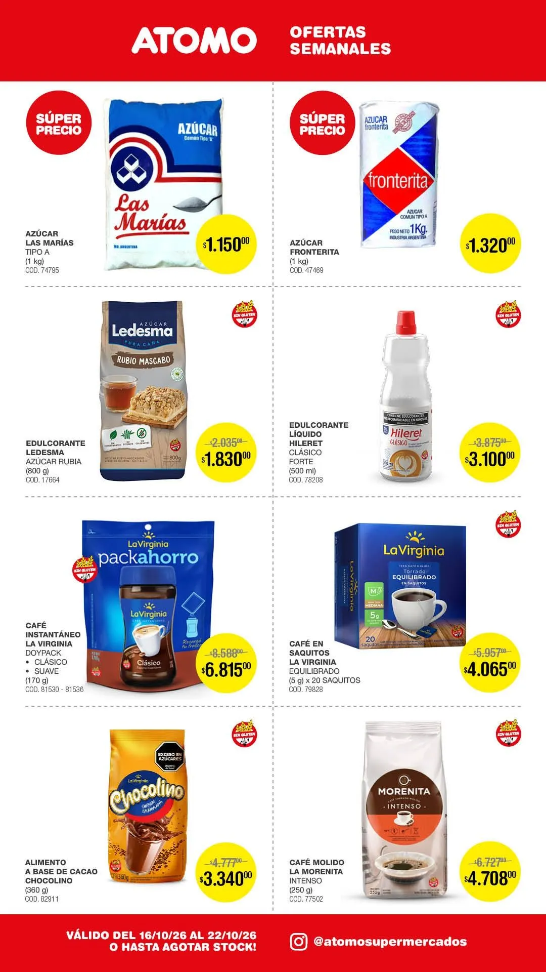 Ofertas de Atomo — 2026-10-22 16 de octubre al 24 de octubre 2026 - Página 5 del catálogo