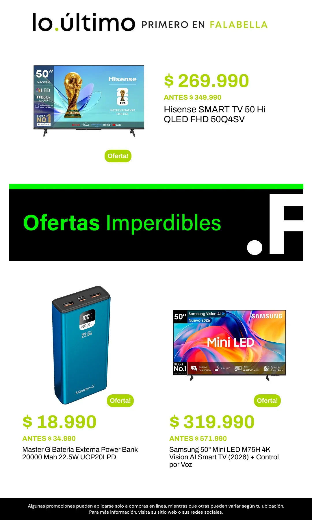 Catálogo de Falabella — 2026-10-20 20 de octubre al 4 de noviembre 2026 - Página 5