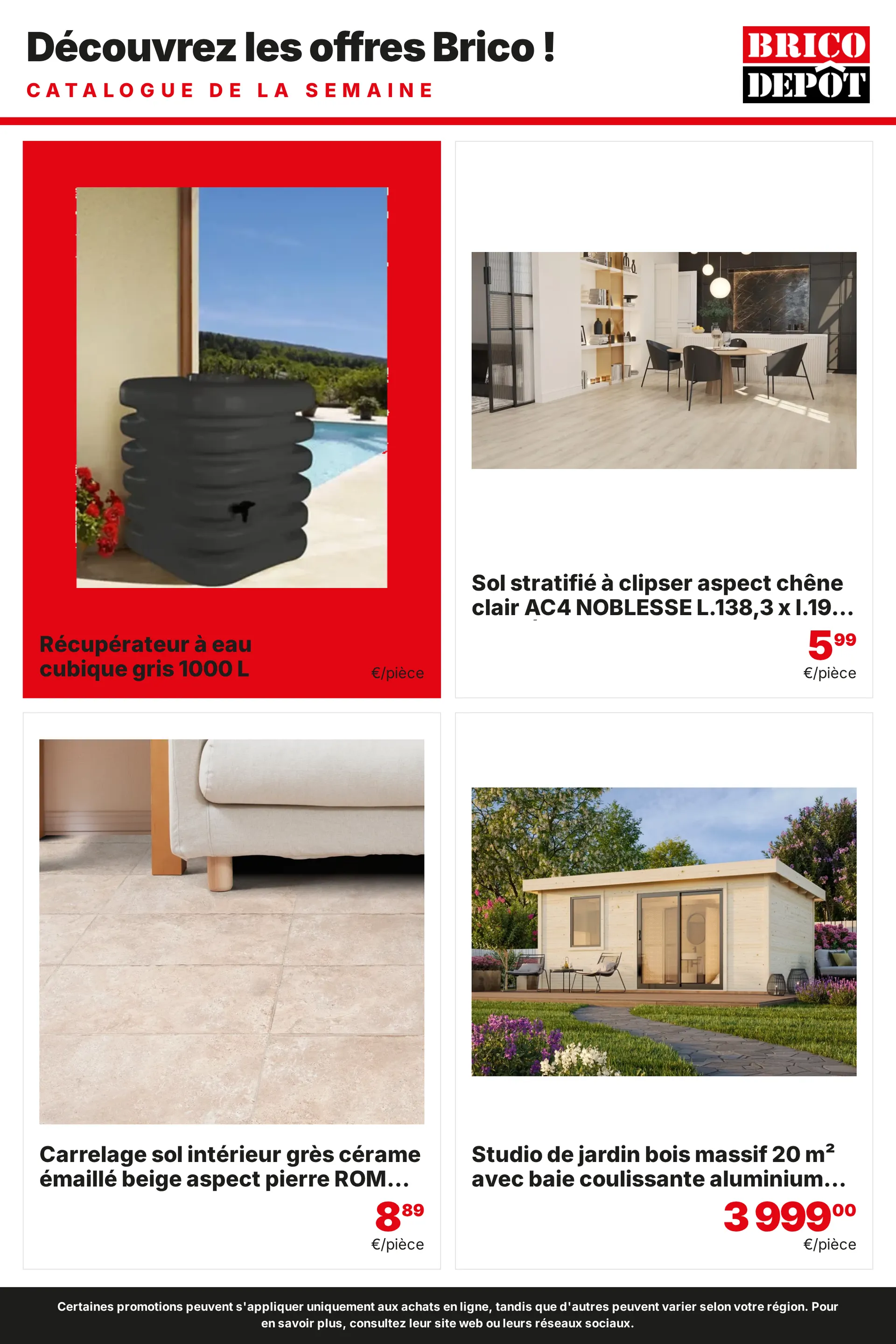 Brico Dépôt — Catálogo 2 — 2026-09-21 du 21 septembre au 5 octobre 2026 - Catalogue page 5