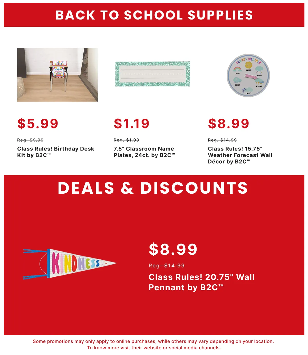 Weekly ad Back to School Supplies from August 3 to August 18 2026 - Page 5