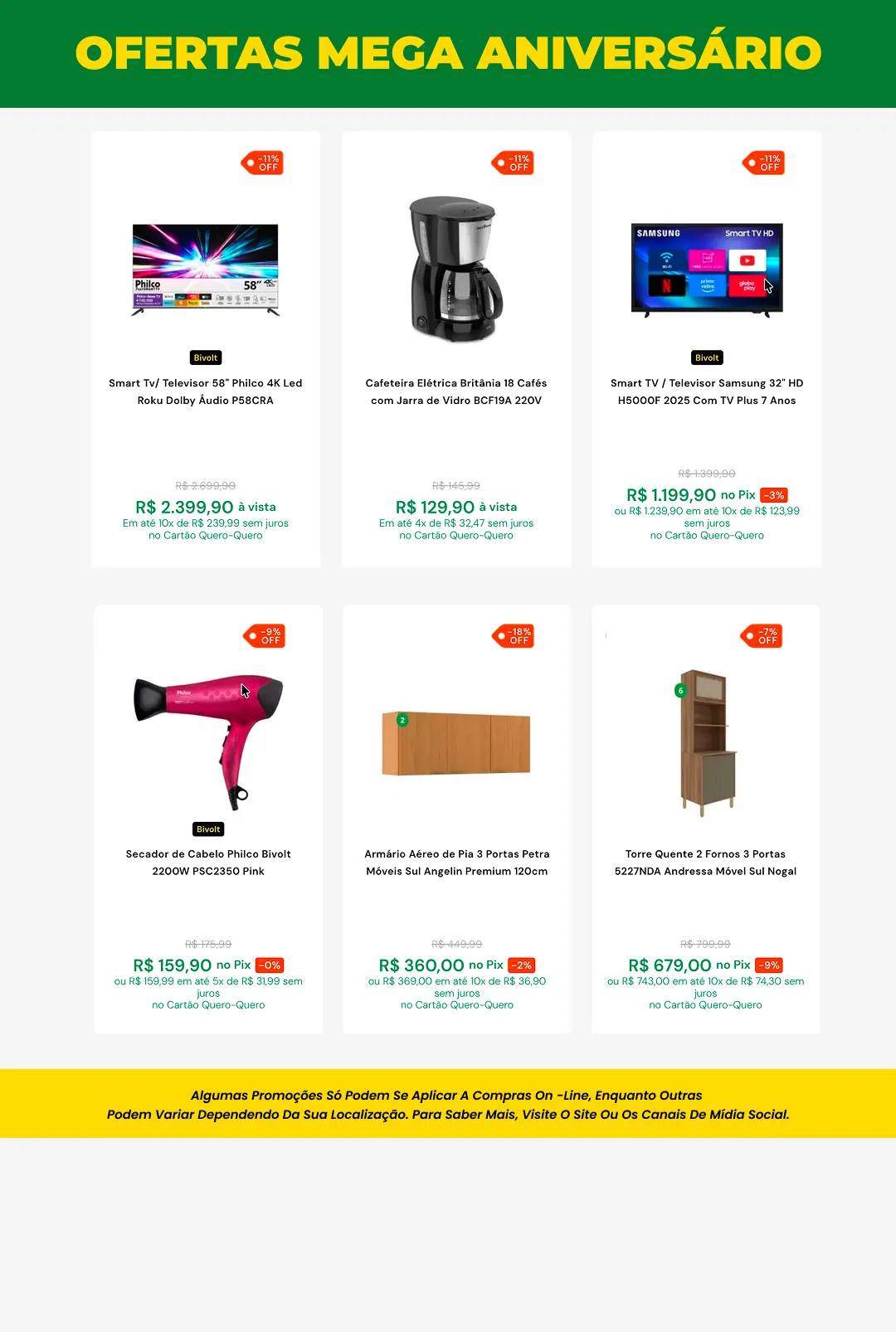 Encarte de Oferta Mega Aniversario! 30 de julho até 13 de agosto 2026 - Pagina 5