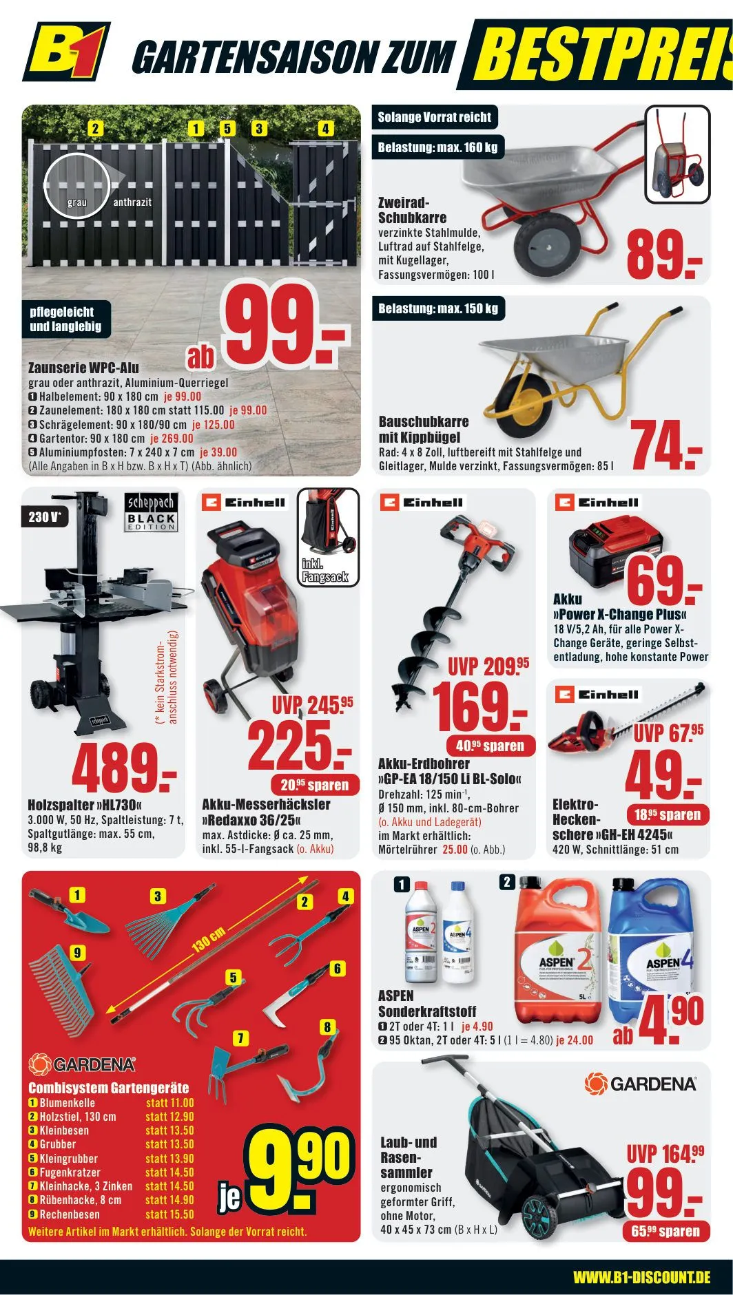 B1 Discount Baumarkt — 2026-08-31 von 31. August bis 4. September 2026 - Prospekt seite 6
