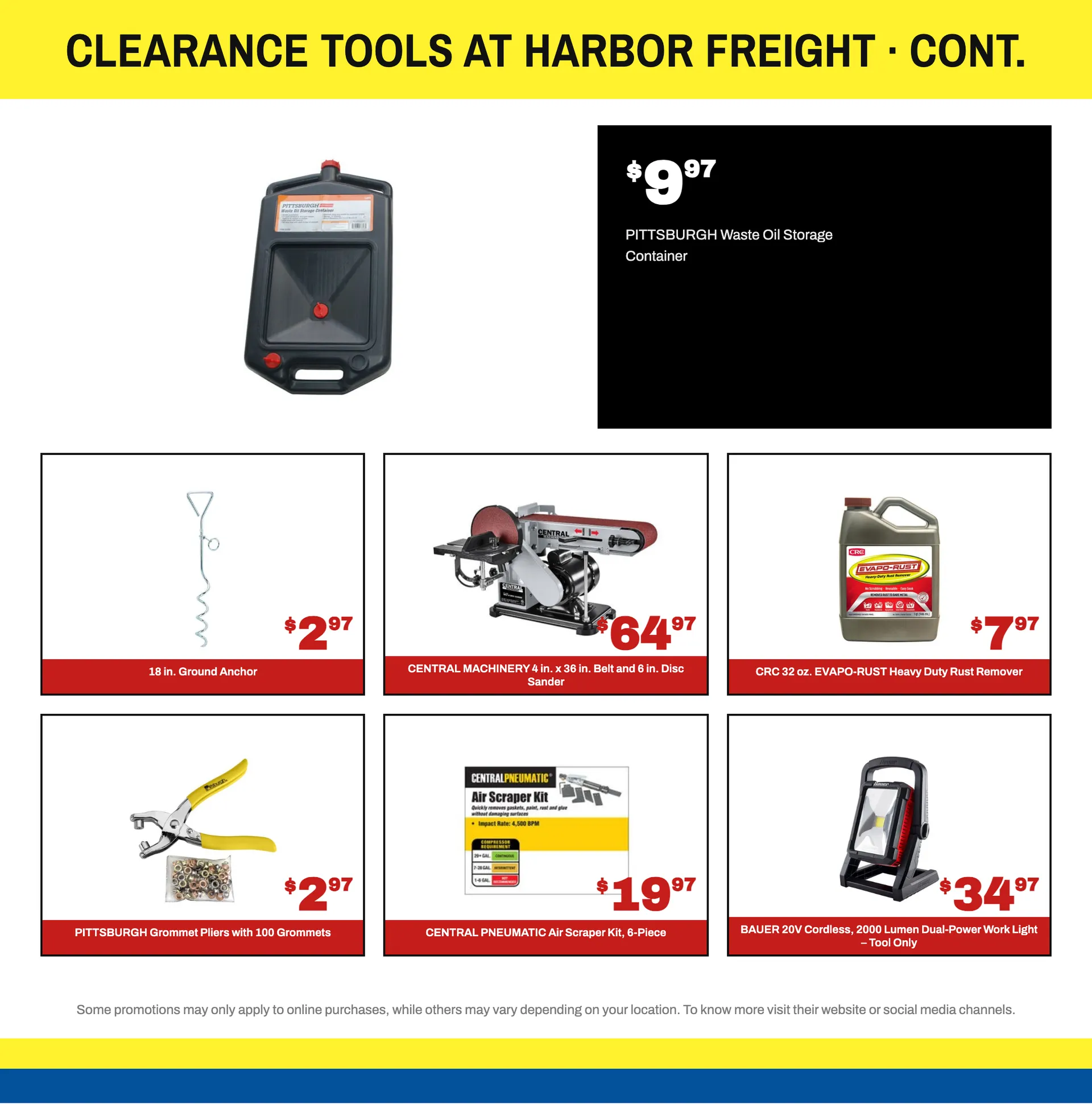 Weekly ad Harbor Freight Tools (US) — 2026-07-01 from July 1 to July 8 2026 - Page 6