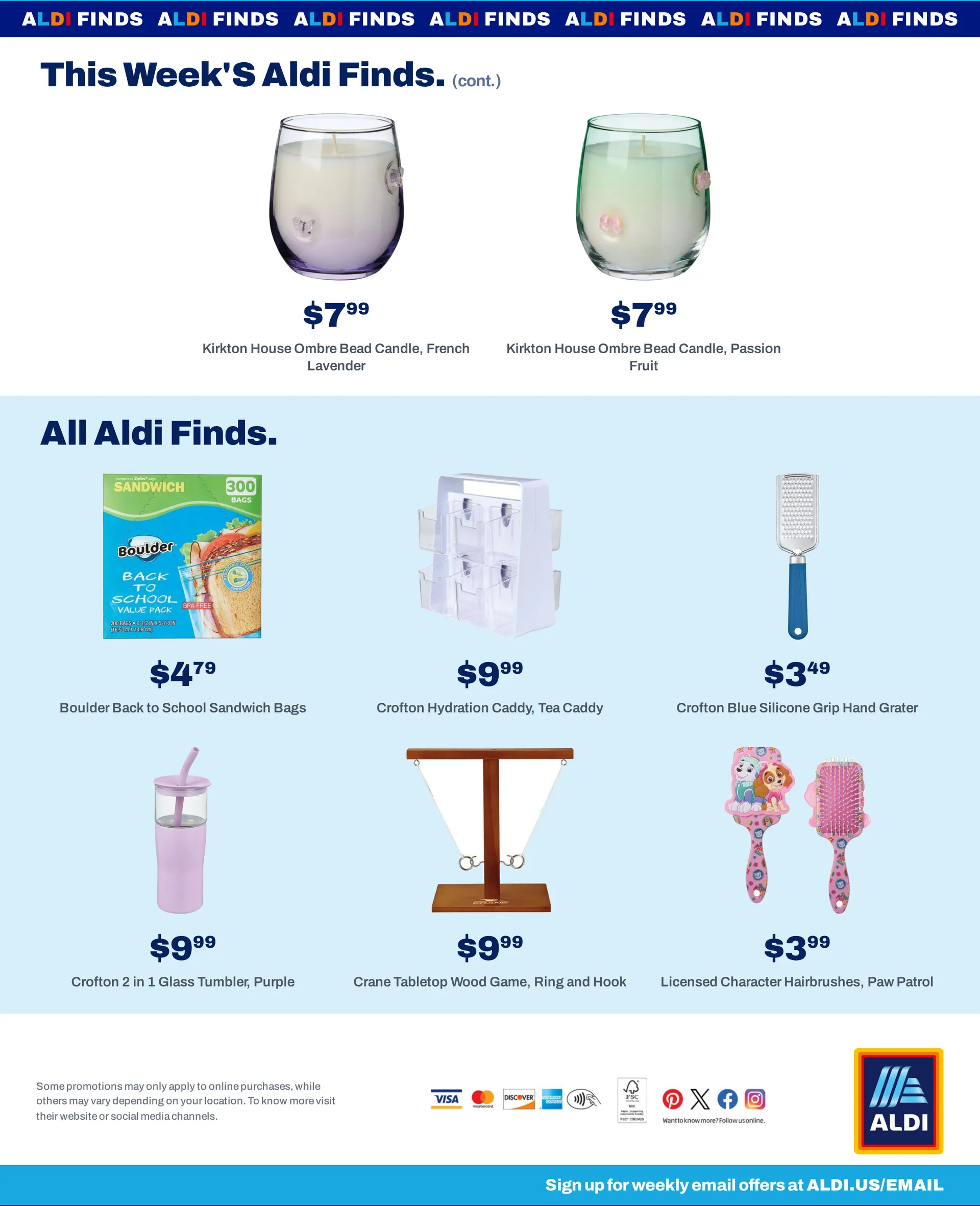 Weekly promotion ALDI finds! spanning from August 5 to August 12 2026 - Page 6 for Catalogue 365