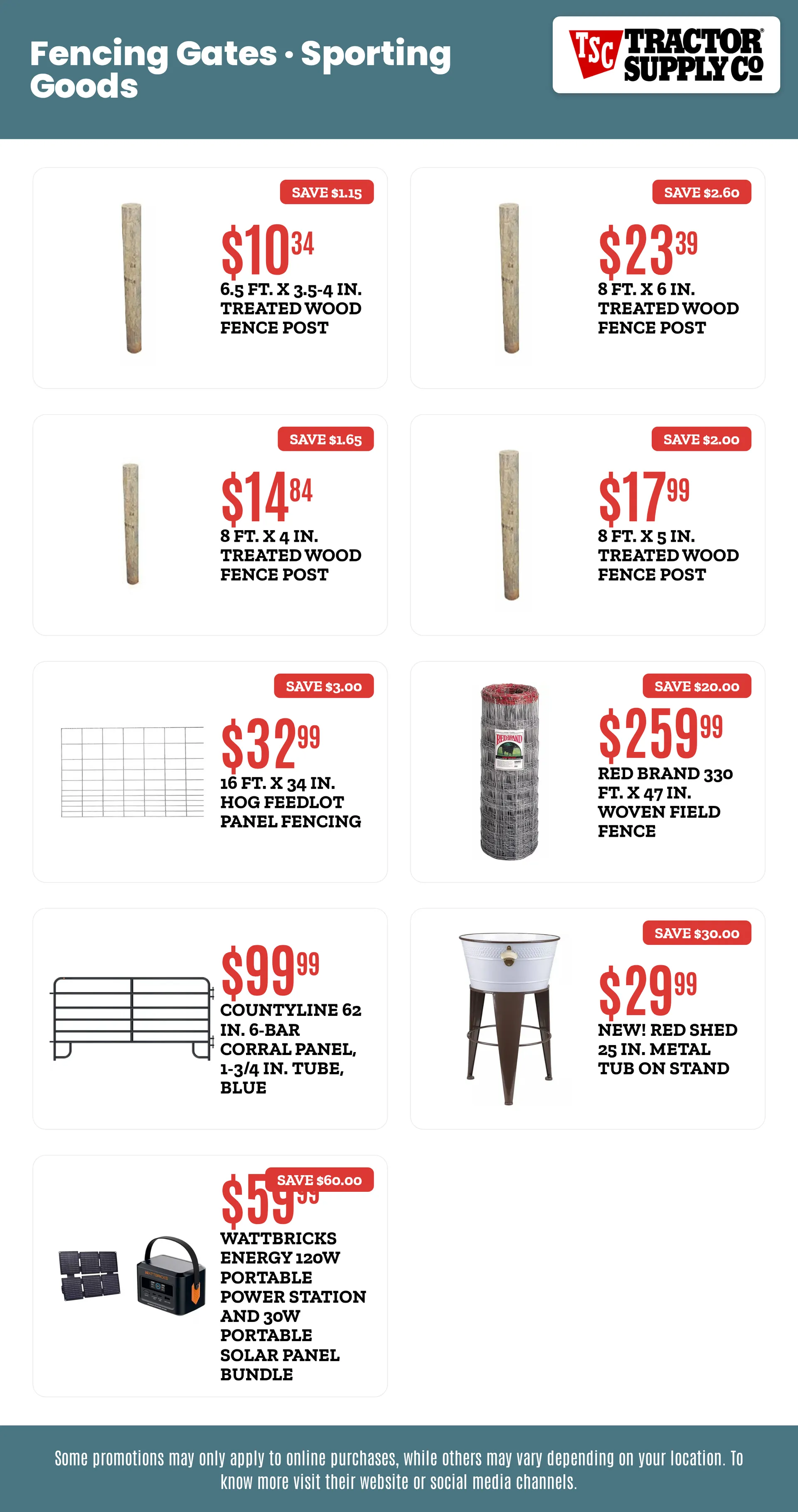 Weekly ad Tractor Supply Co. Deals! from July 29 to August 5 2026 - Page 6