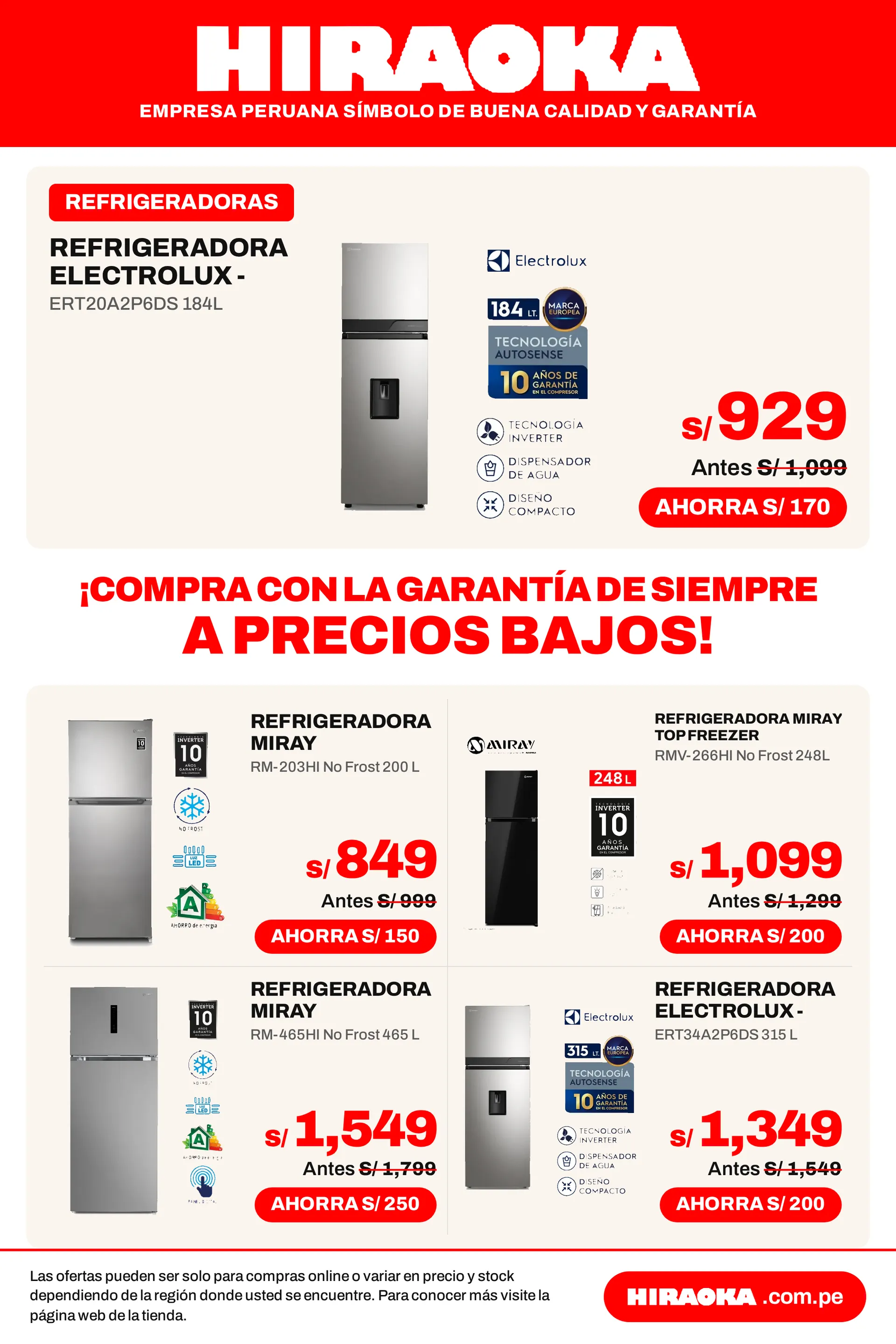 Catalogo de Hiraoka — Catálogo 2 — 2026-09-21 21 de setiembre al 5 de octubre 2026 - Pag 6