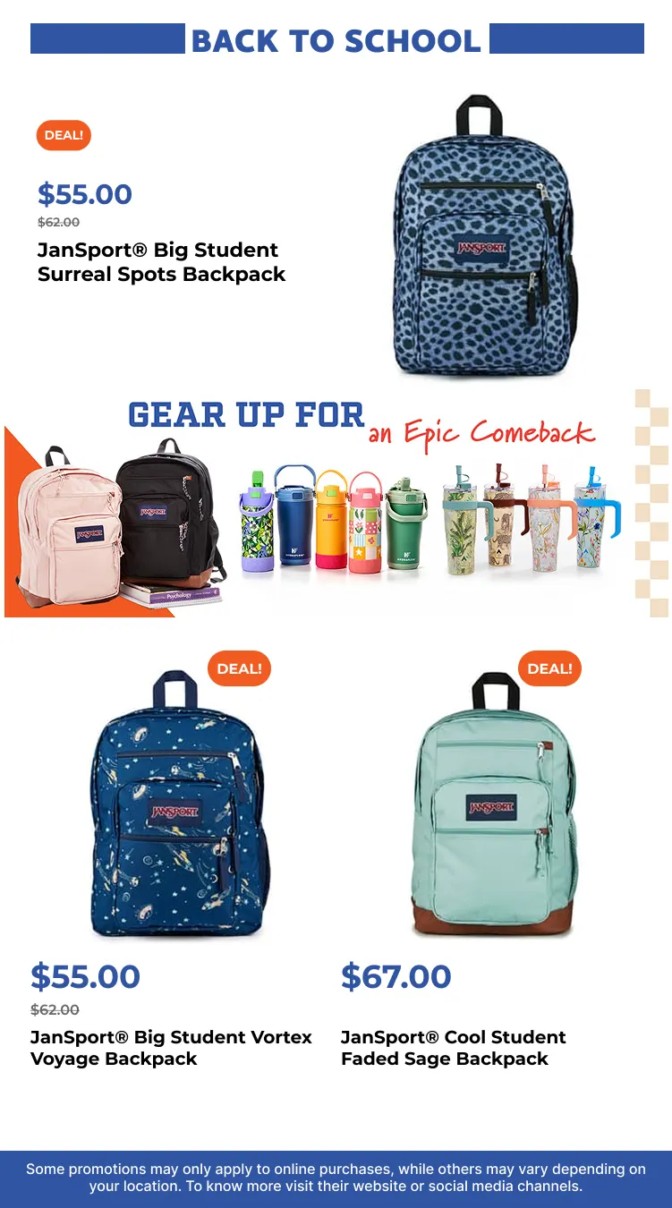 Weekly ad Back to School Savings from July 16 to August 3 2026 - Page 6