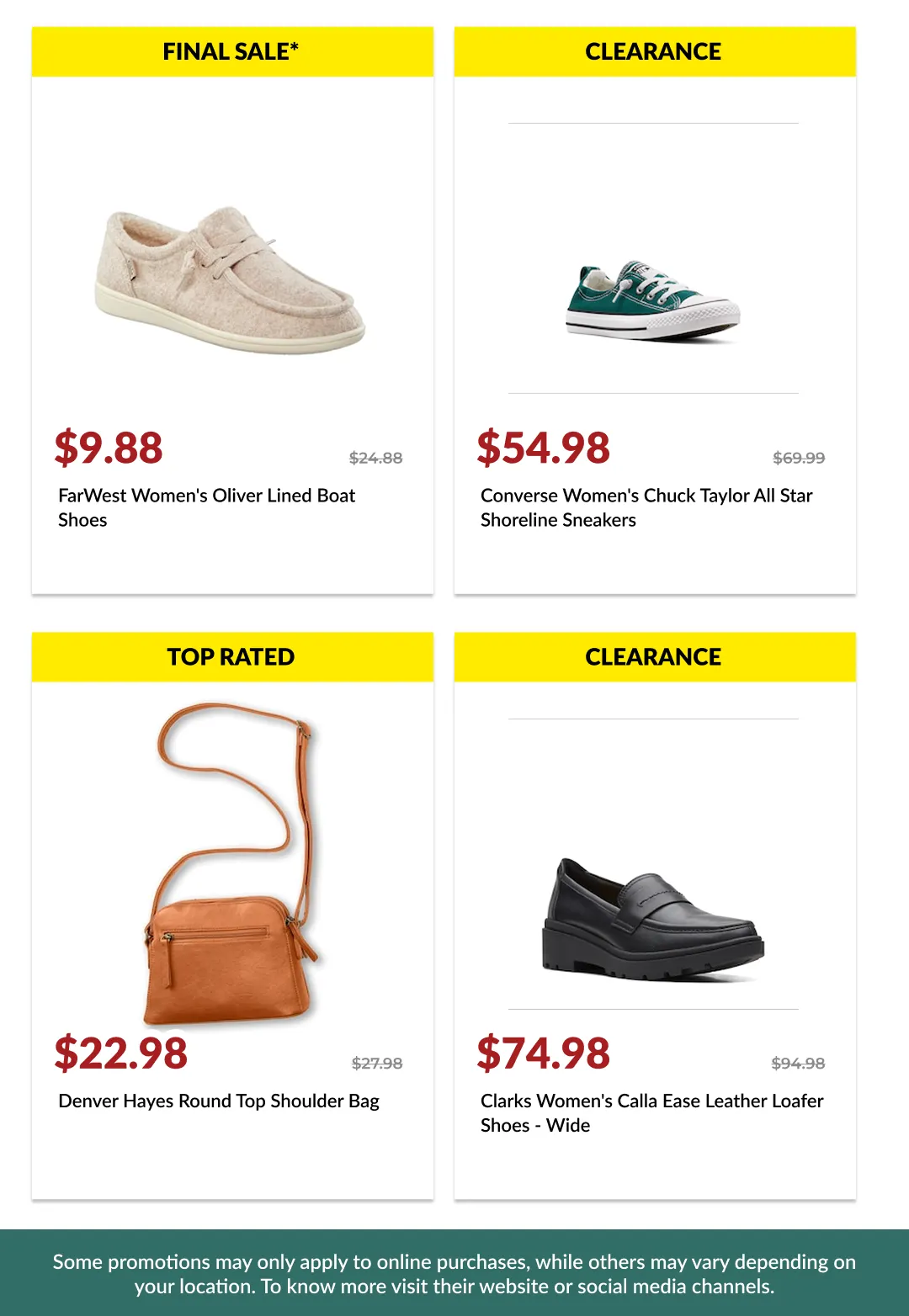 Clearance from July 2 to July 17 2026 - flyer page 6