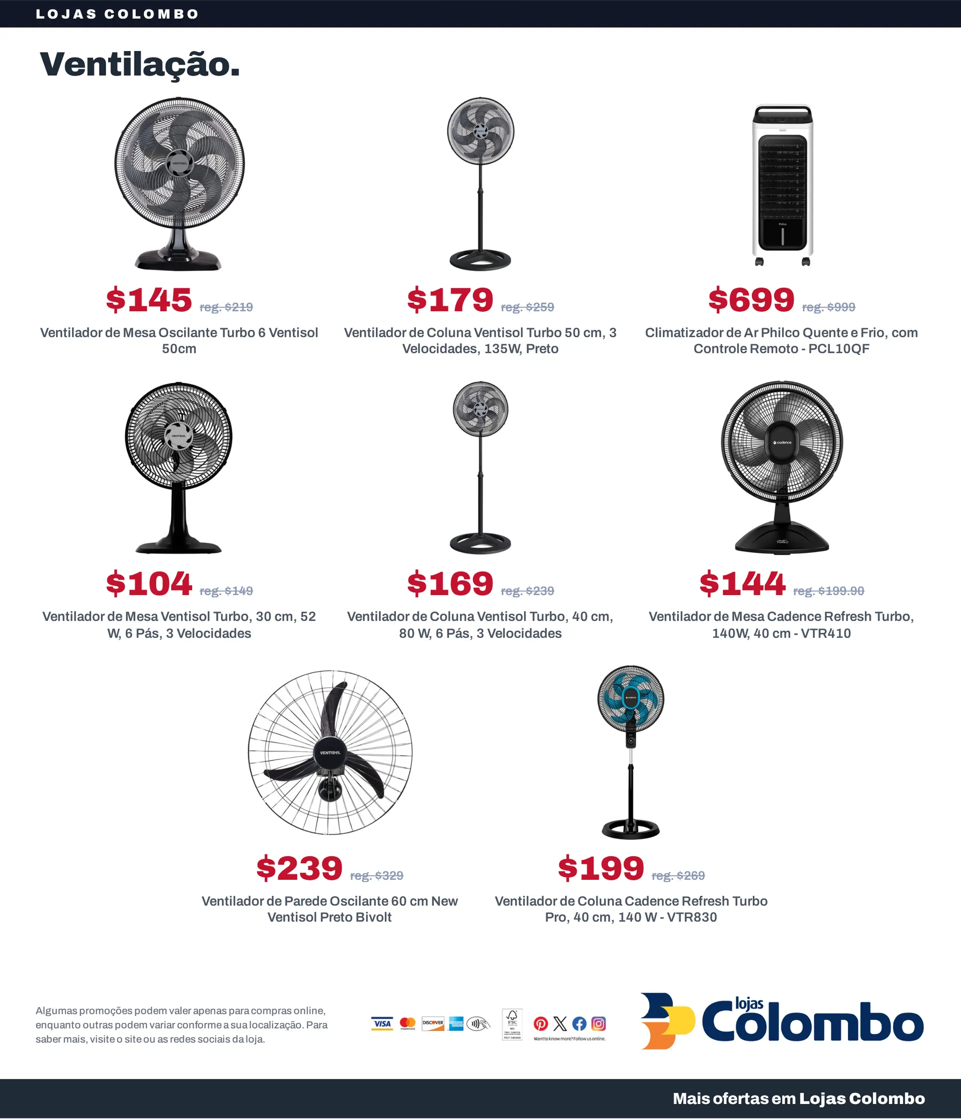 Encarte de Lojas Colombo — 2026-10-20 20 de outubro até 27 de outubro 2026 - Pagina 6