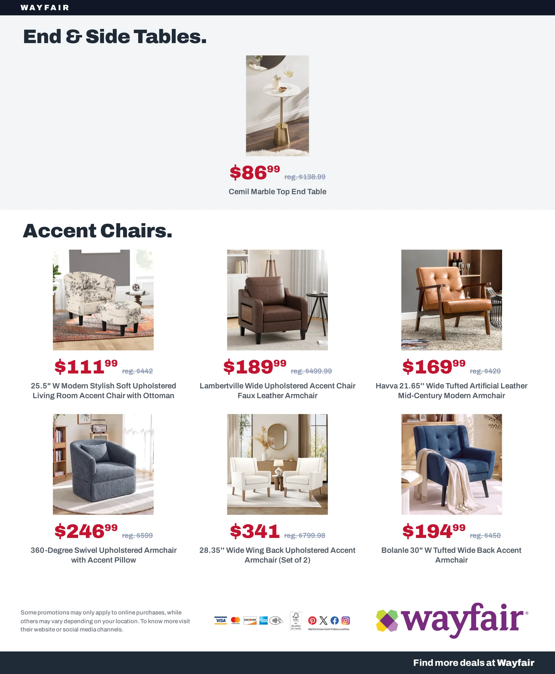 Weekly ad Wayfair — 2026-10-16 from October 16 to October 30 2026 - Page 6