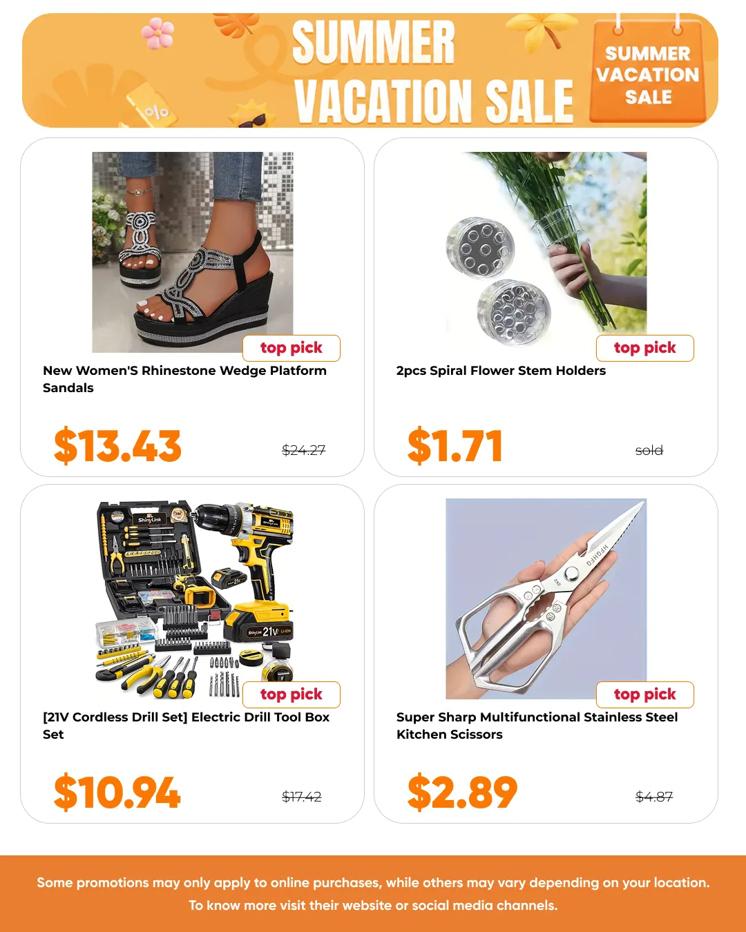 Weekly ad Summer vacation Sale from July 6 to July 21 2026 - Page 3
