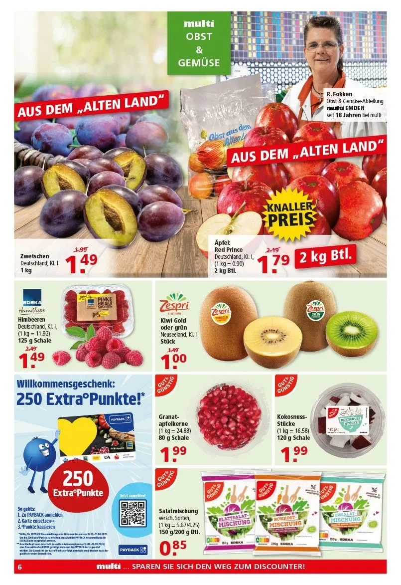 Multi Markt — 2026-08-18 von 18. August bis 22. August 2026 - Prospekt seite 6