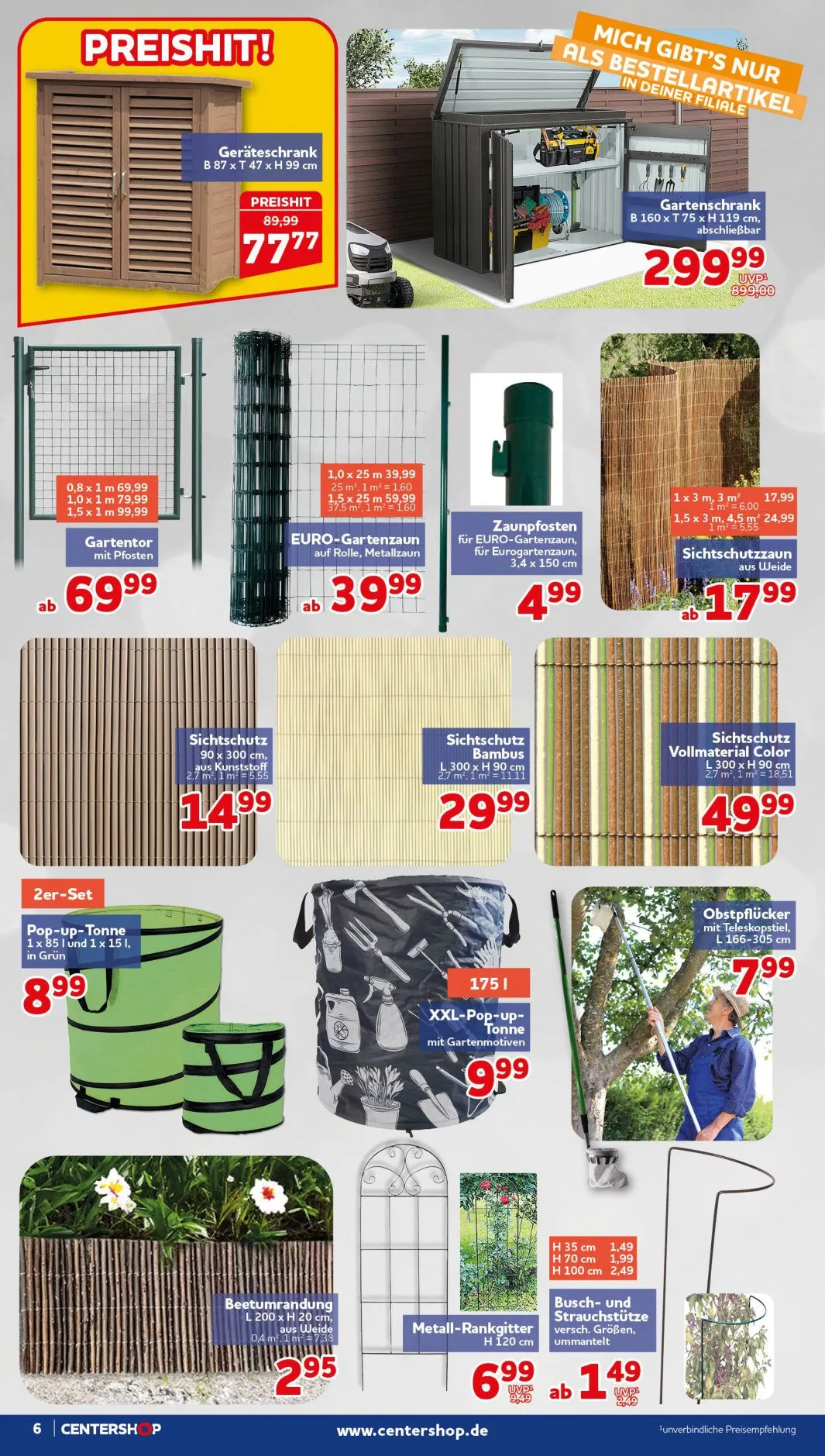 CENTERSHOP — 2026-10-05 von 5. Oktober bis 10. Oktober 2026 - Prospekt seite 6