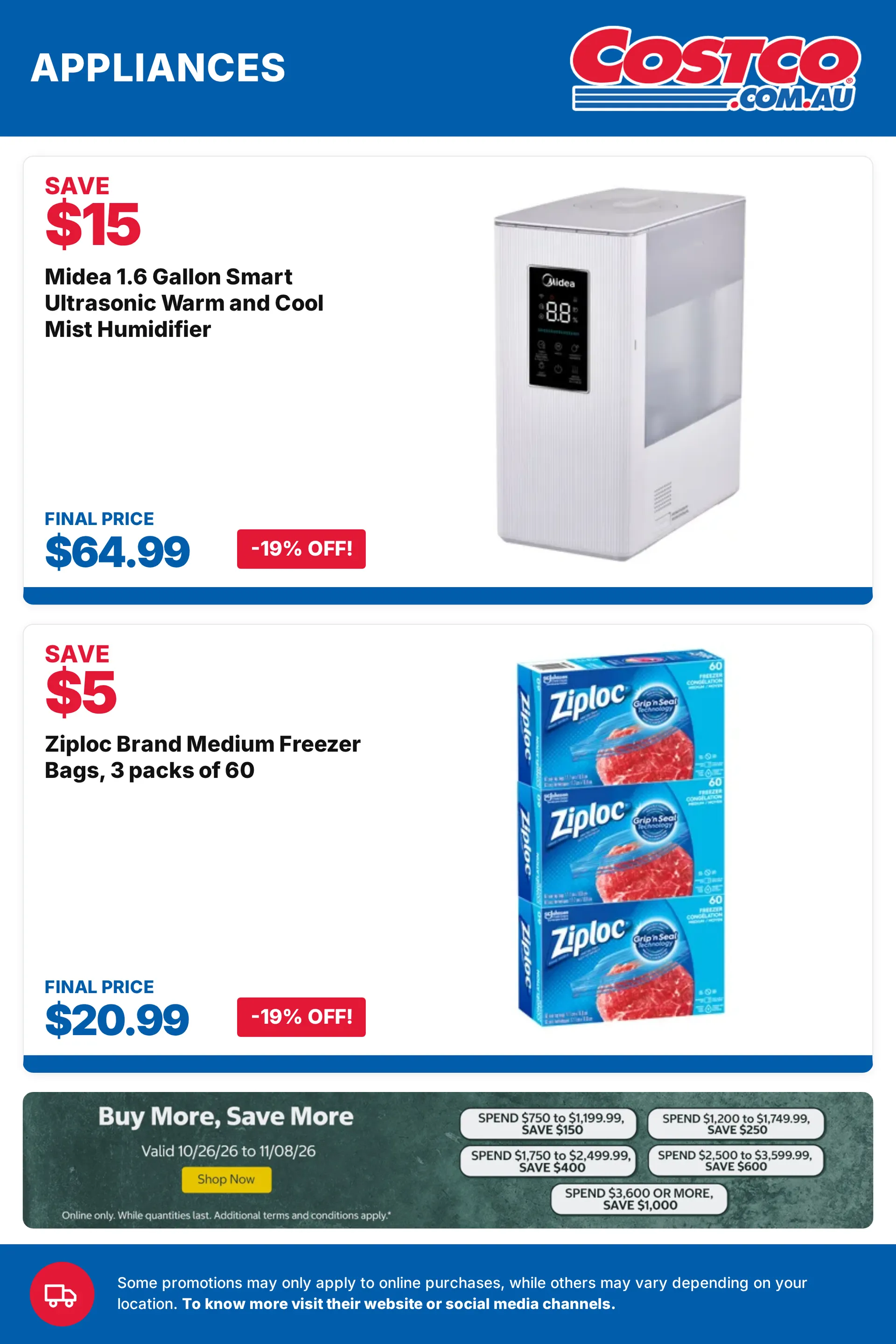 Costco — Appliances & Electronics — 2026-10-26 from October 26 to November 9 2026 - flyer page 6