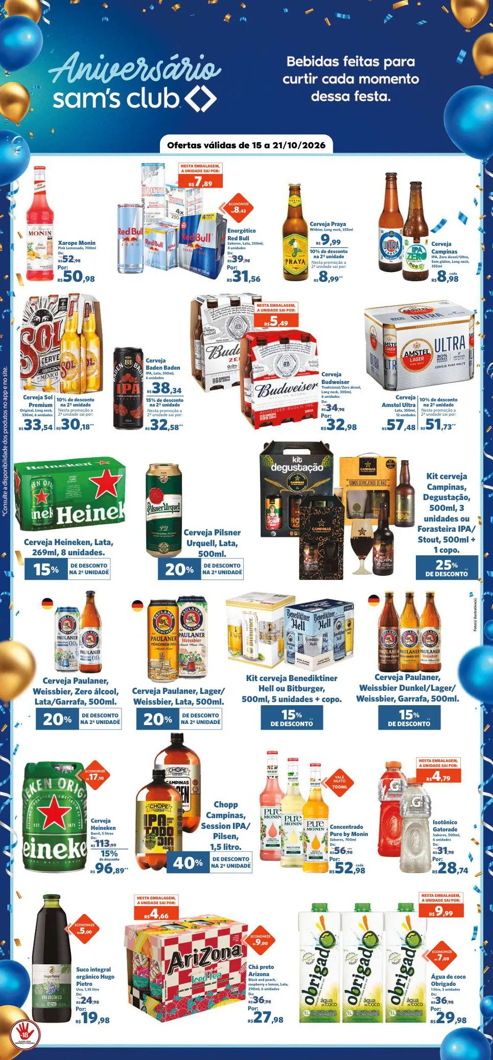 Encarte de Sam's Club — 2026-10-20 20 de outubro até 22 de outubro 2026 - Pagina 6
