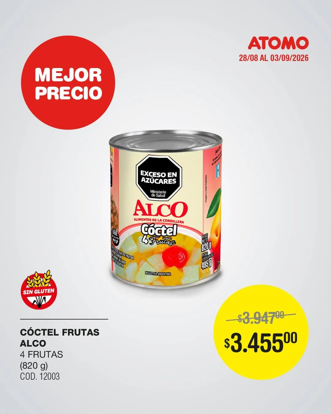 Ofertas de Atomo — 2026-08-31 31 de agosto al 3 de septiembre 2026 - Página 6 del catálogo