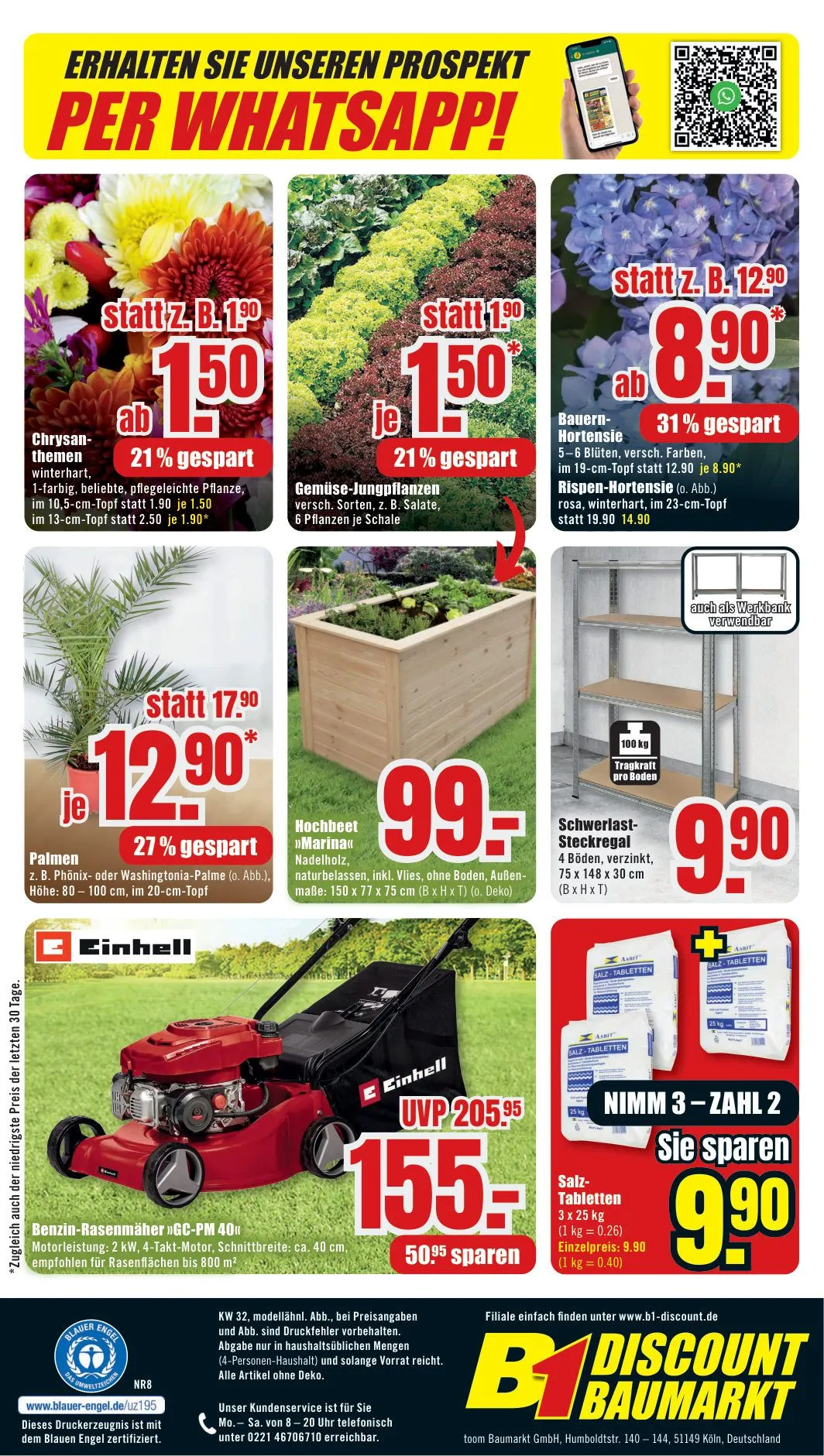 B1 Discount Baumarkt — 2026-08-03 von 3. August bis 7. August 2026 - Prospekt seite 6