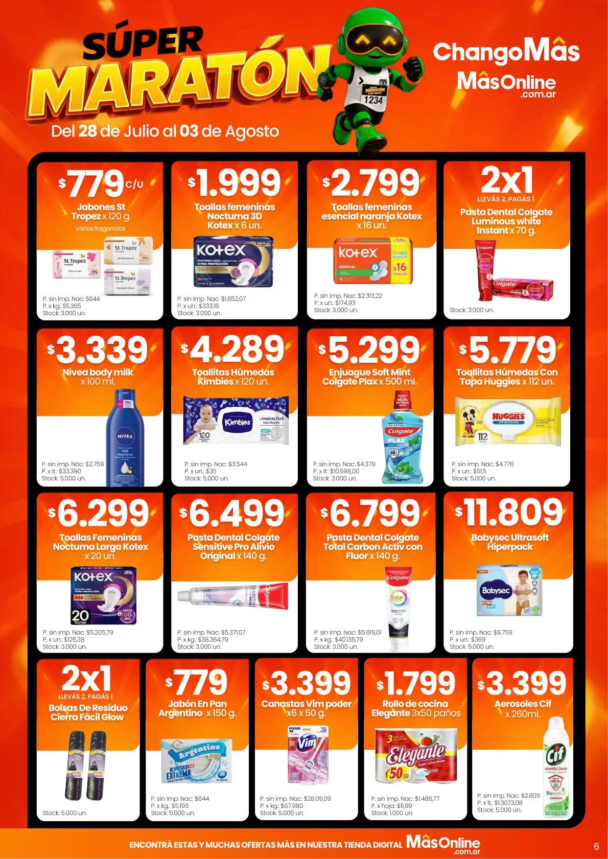 Ofertas de Changomas — 2026-07-28 28 de julio al 3 de agosto 2026 - Página 6 del catálogo