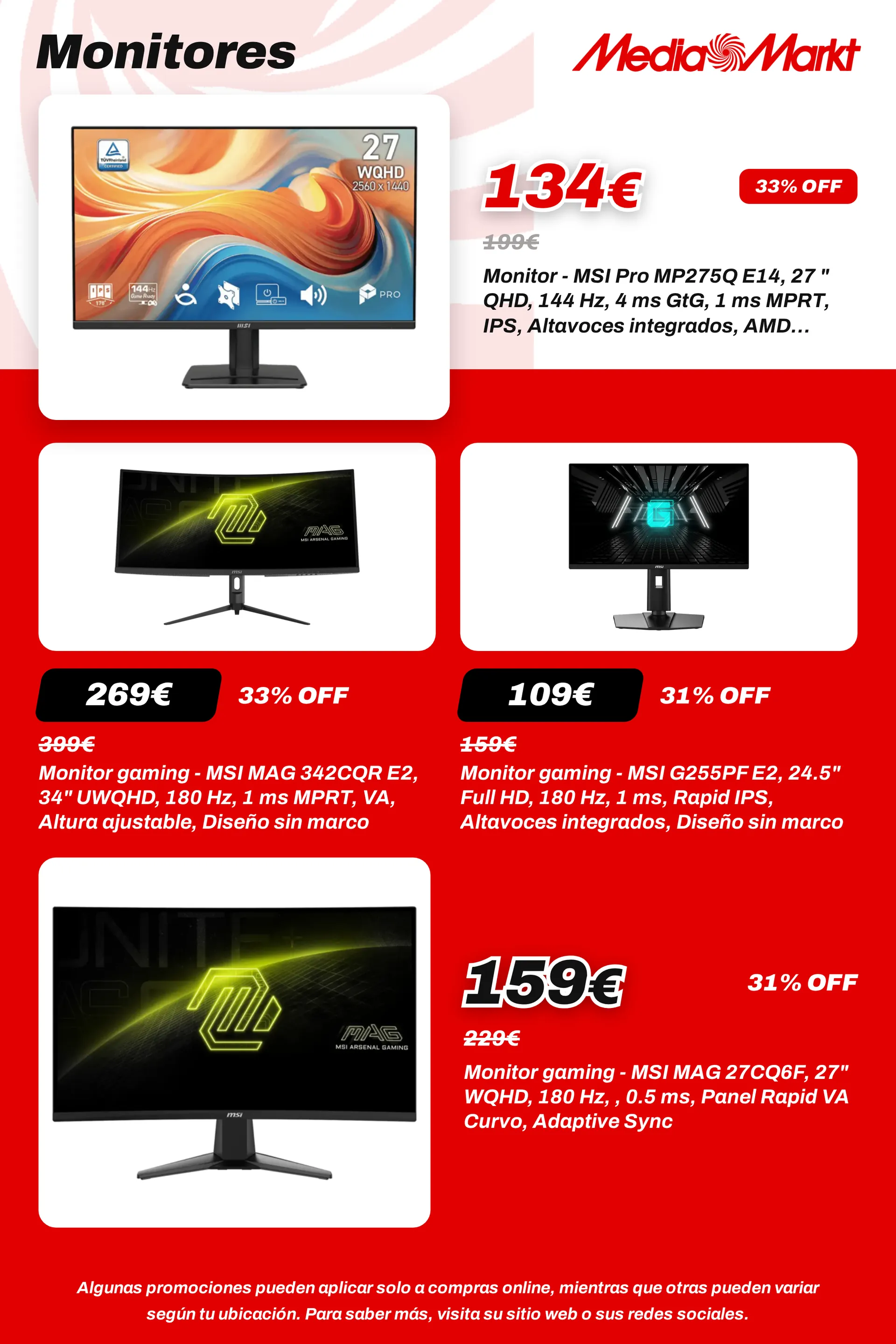 Catálogo de MediaMarkt — TVs y Monitores — 2026-09-14 14 de septiembre al 5 de octubre 2026 - Página 6