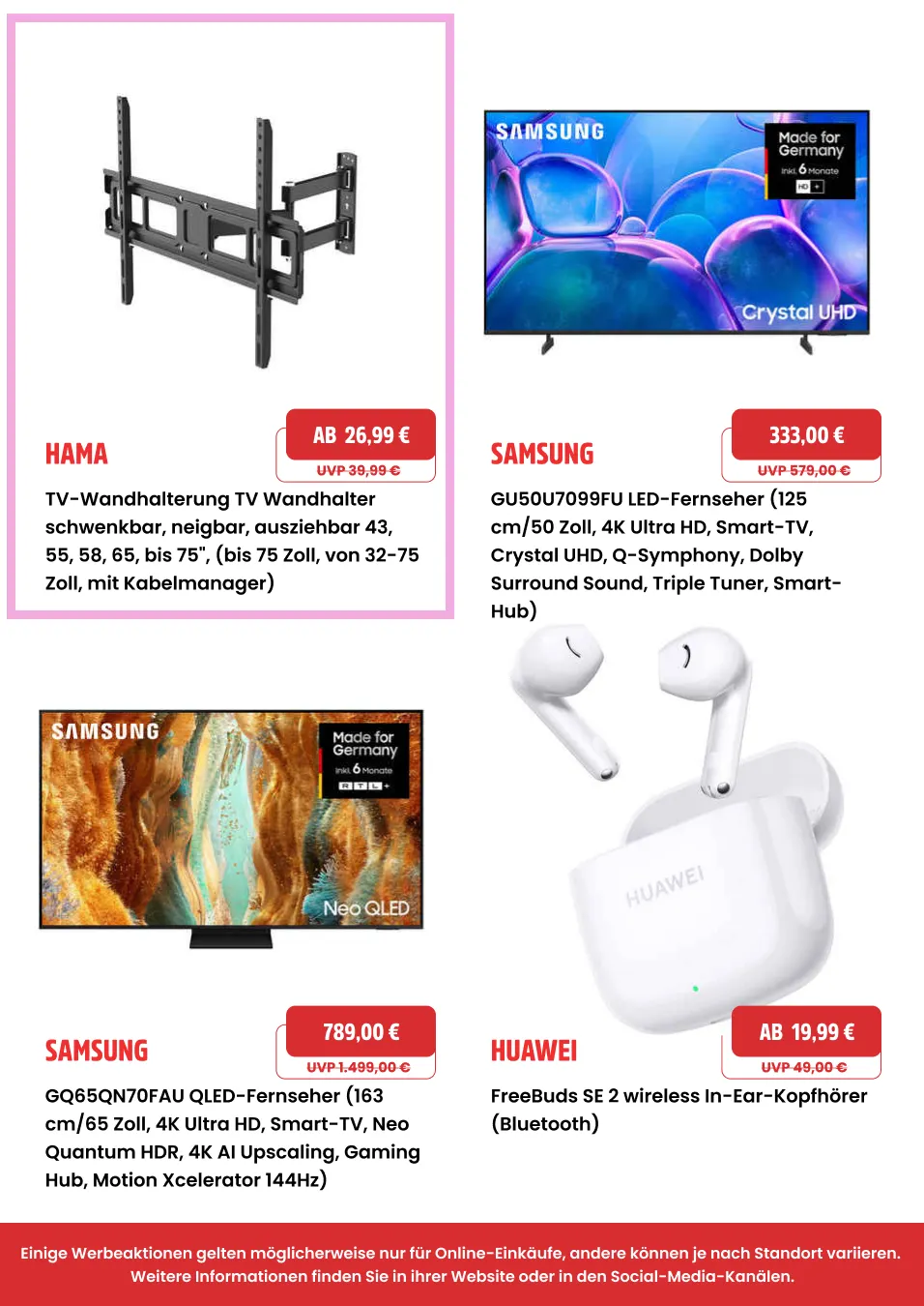 Multimedia % Sale von 7. Juli bis 22. Juli 2026 - Prospekt seite 4