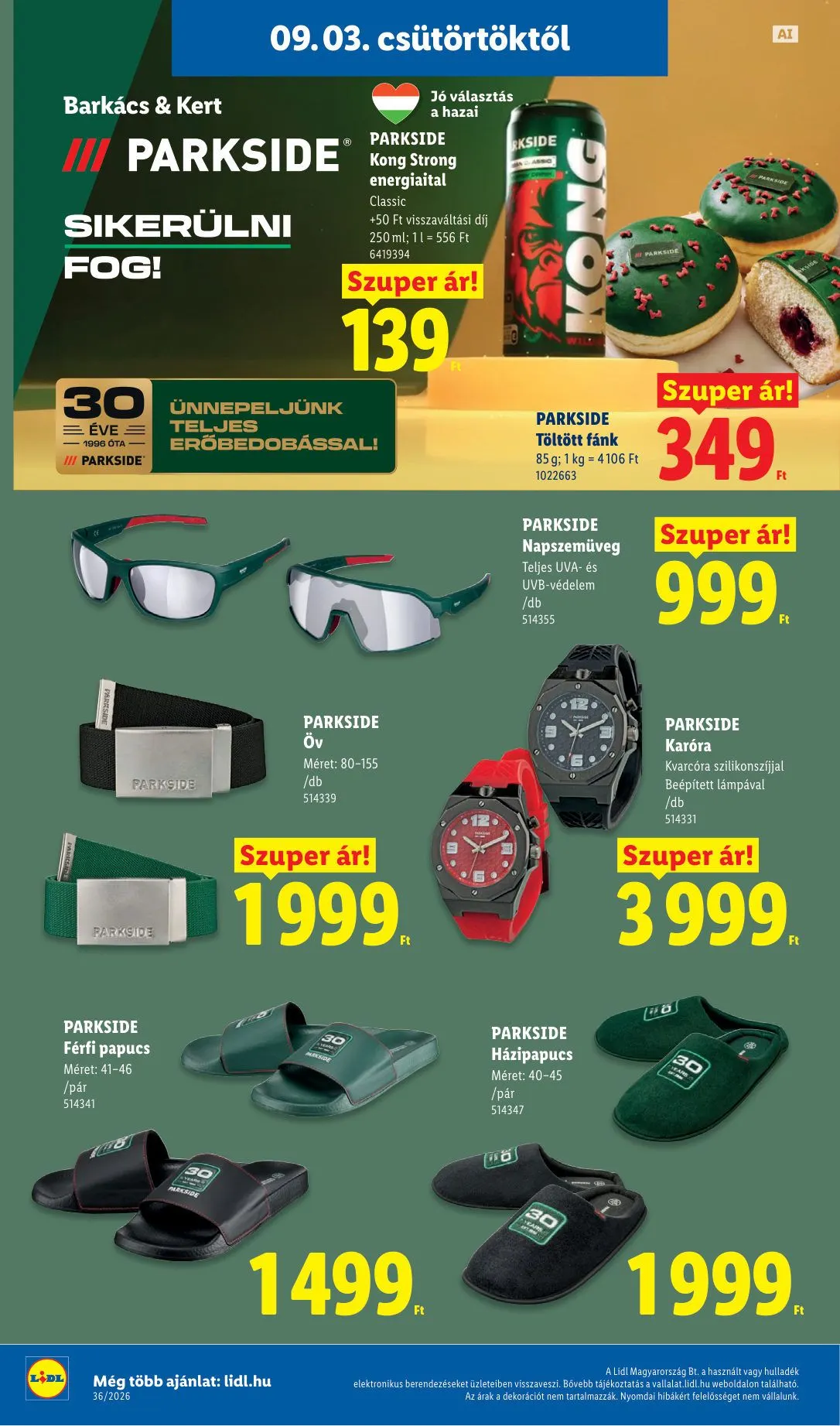 Katalógus Lidl — 2026-09-02 szeptember 2.-tól szeptember 4.-ig 2026. - Oldal 6