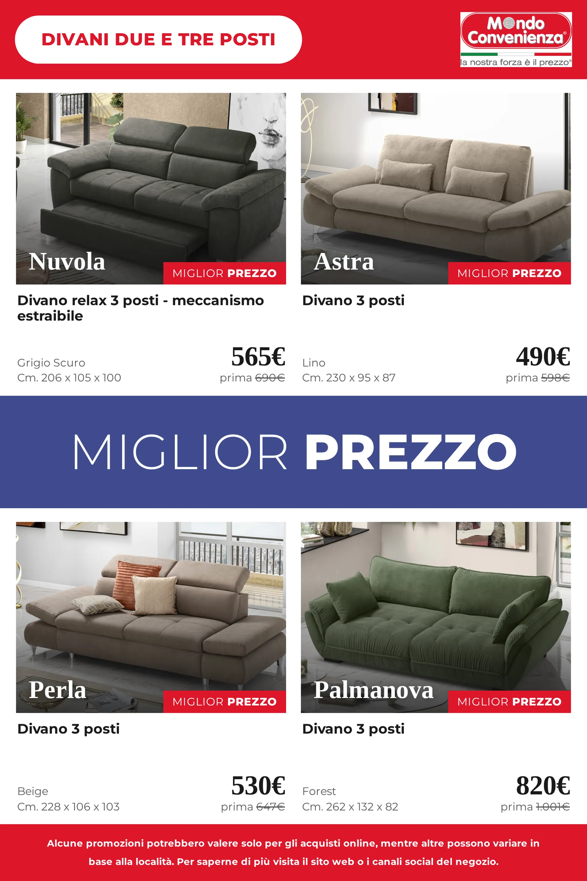 Mondo Convenienza — Catálogo 1 — 2026-09-23 da 23 settembre a 12 ottobre di 2026 - Pagina del volantino 6