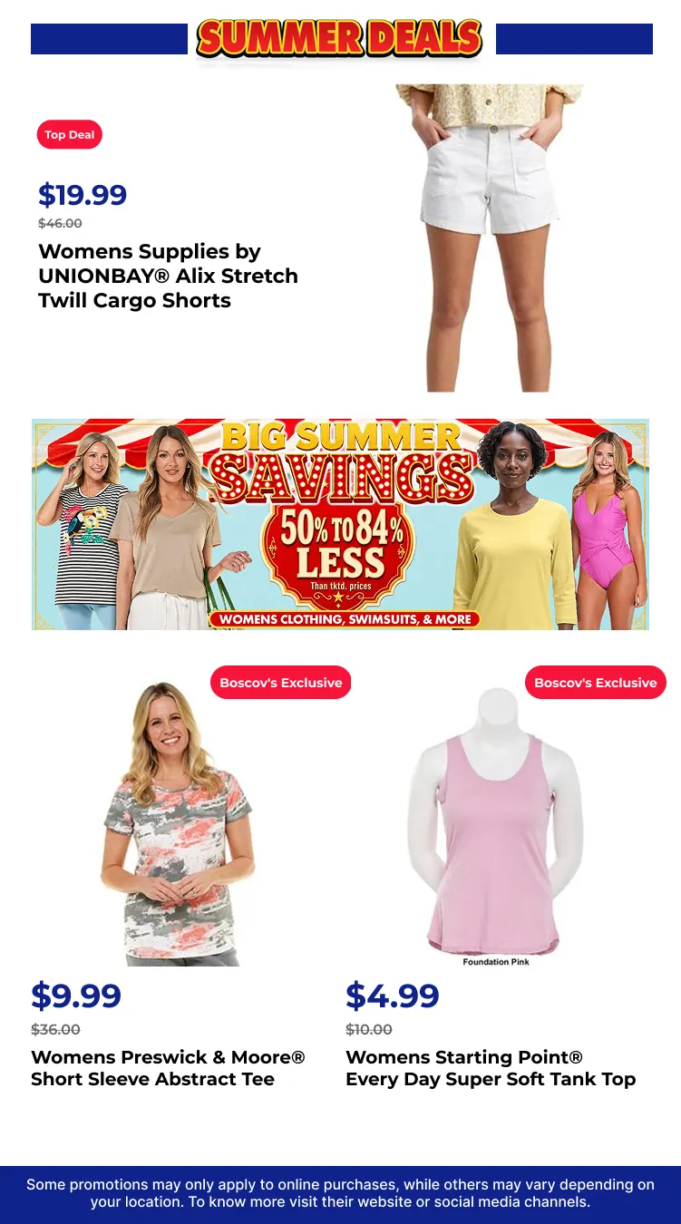 Weekly promotion Summer Savings spanning from August 4 to August 6 2026 - Page 6 for Catalogue 365
