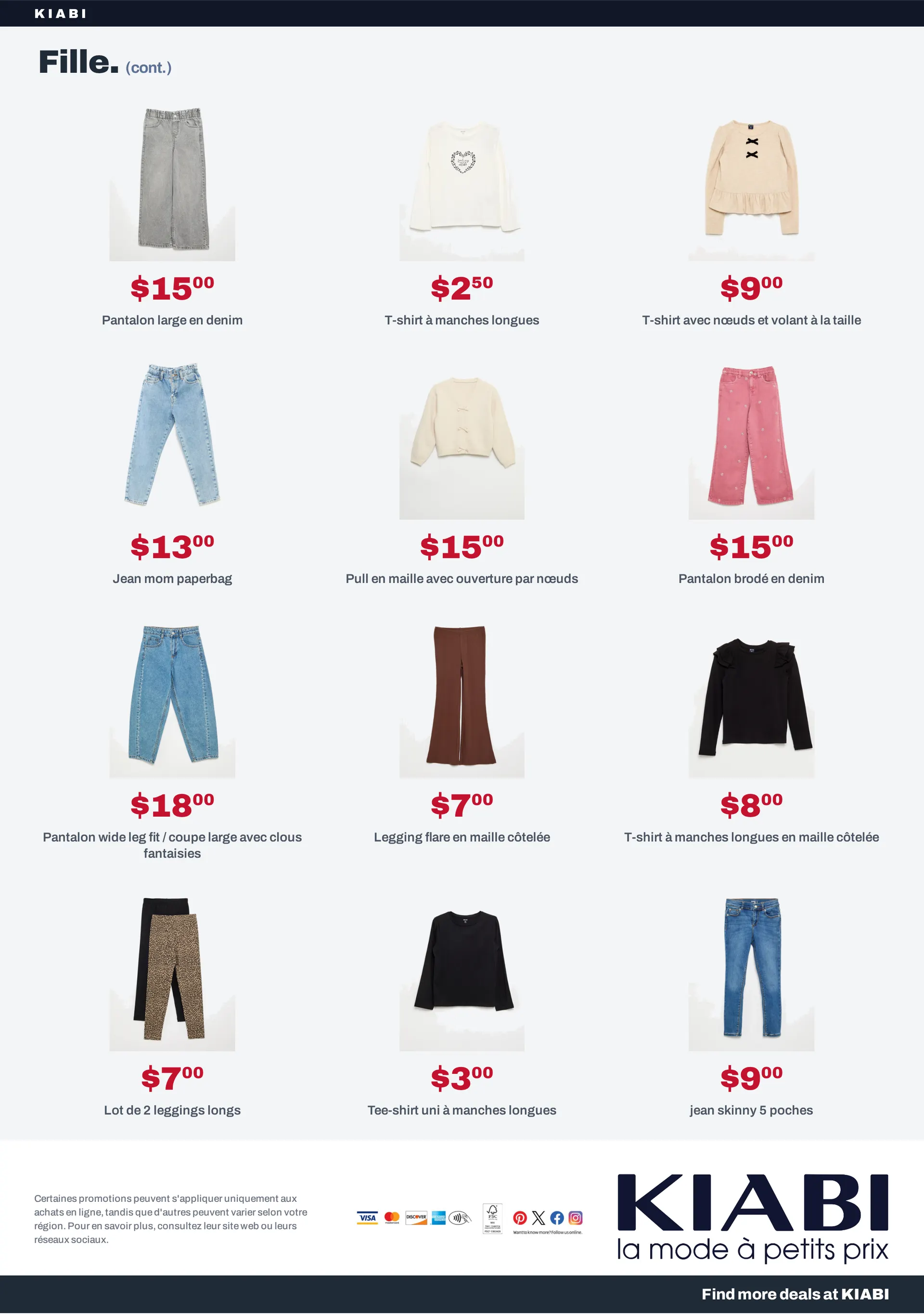 KIABI — 2026-09-01 du 1 septembre au 15 septembre 2026 - Catalogue page 6