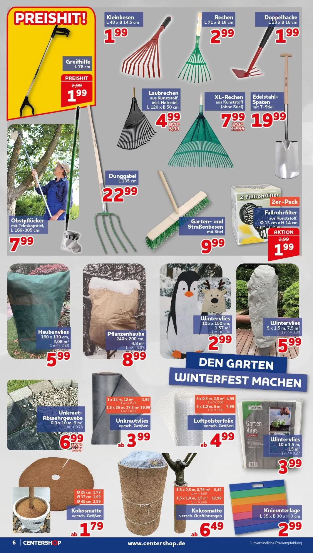 CENTERSHOP — 2026-10-19 von 19. Oktober bis 24. Oktober 2026 - Prospekt seite 6