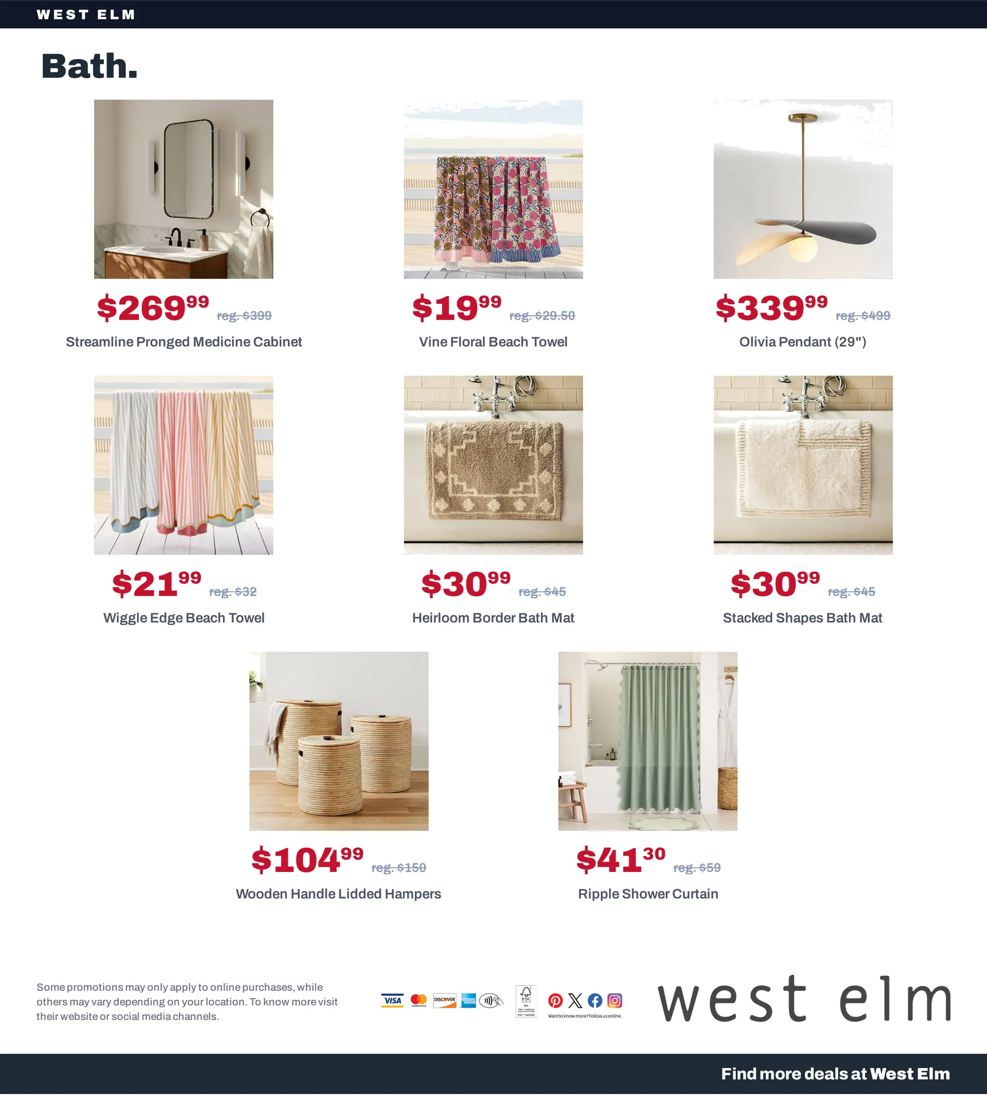 Weekly promotion West Elm — 2026-10-22 spanning from October 22 to October 29 2026 - Page 6 for Catalogue 365