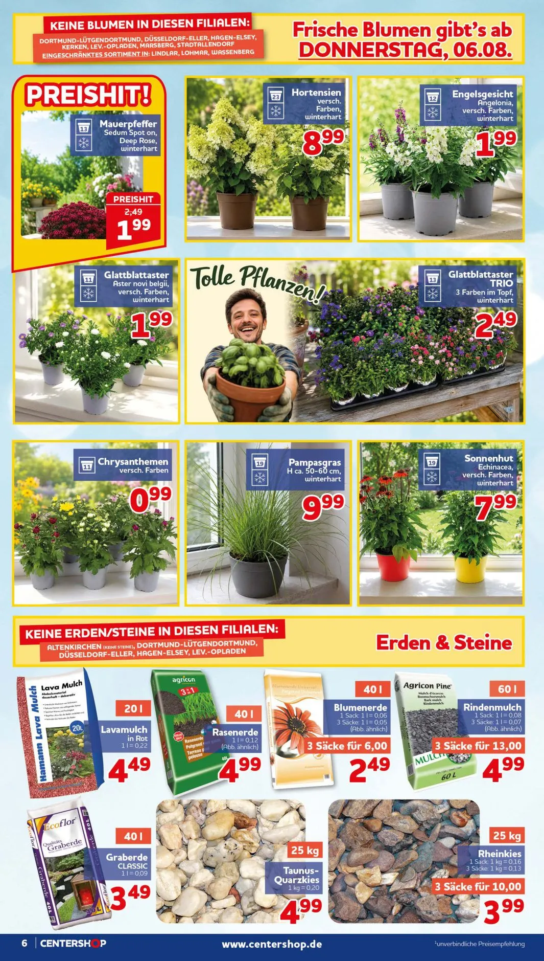 CENTERSHOP — 2026-08-04 von 3. August bis 8. August 2026 - Prospekt seite 6