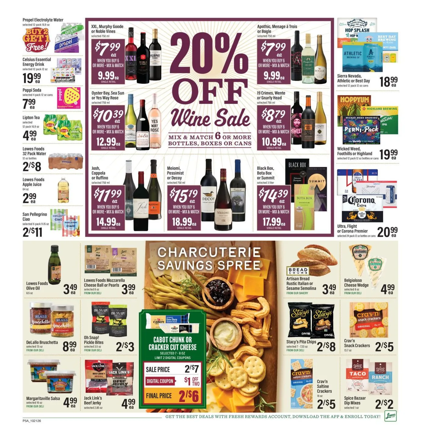 Weekly promotion Lowes Foods — 2026-10-23 spanning from October 21 to October 27 2026 - Page 6 for Catalogue 365