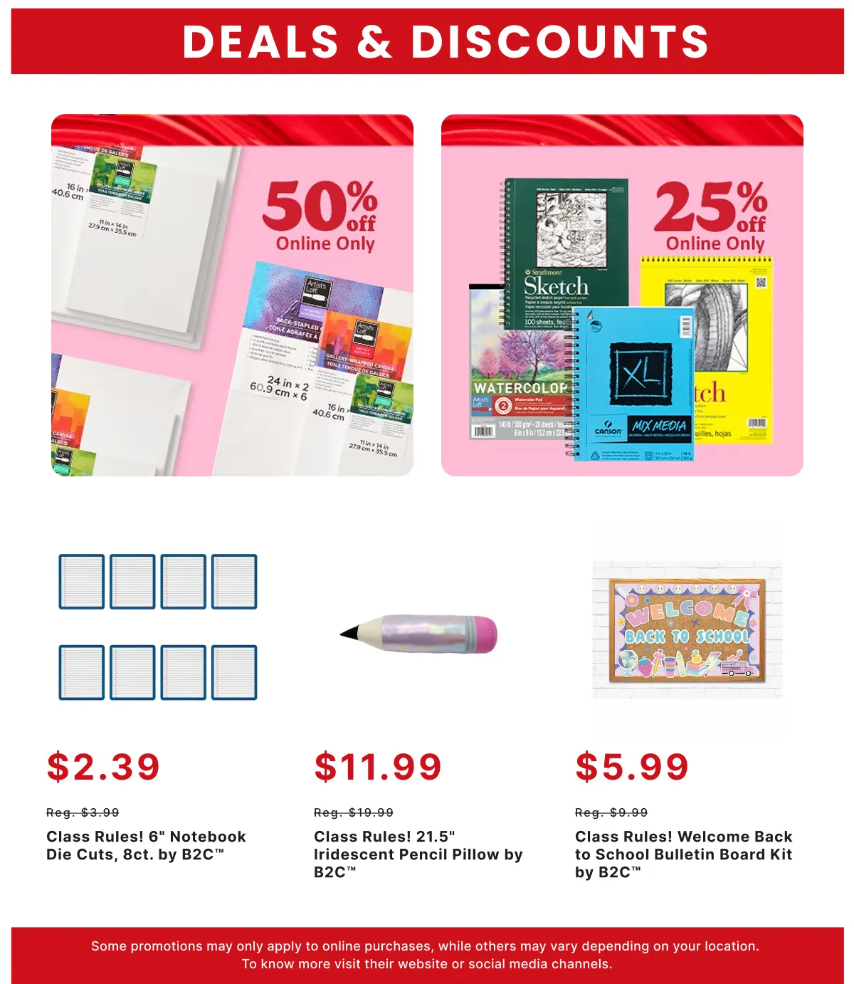 Weekly ad Back to School Supplies from August 3 to August 18 2026 - Page 6