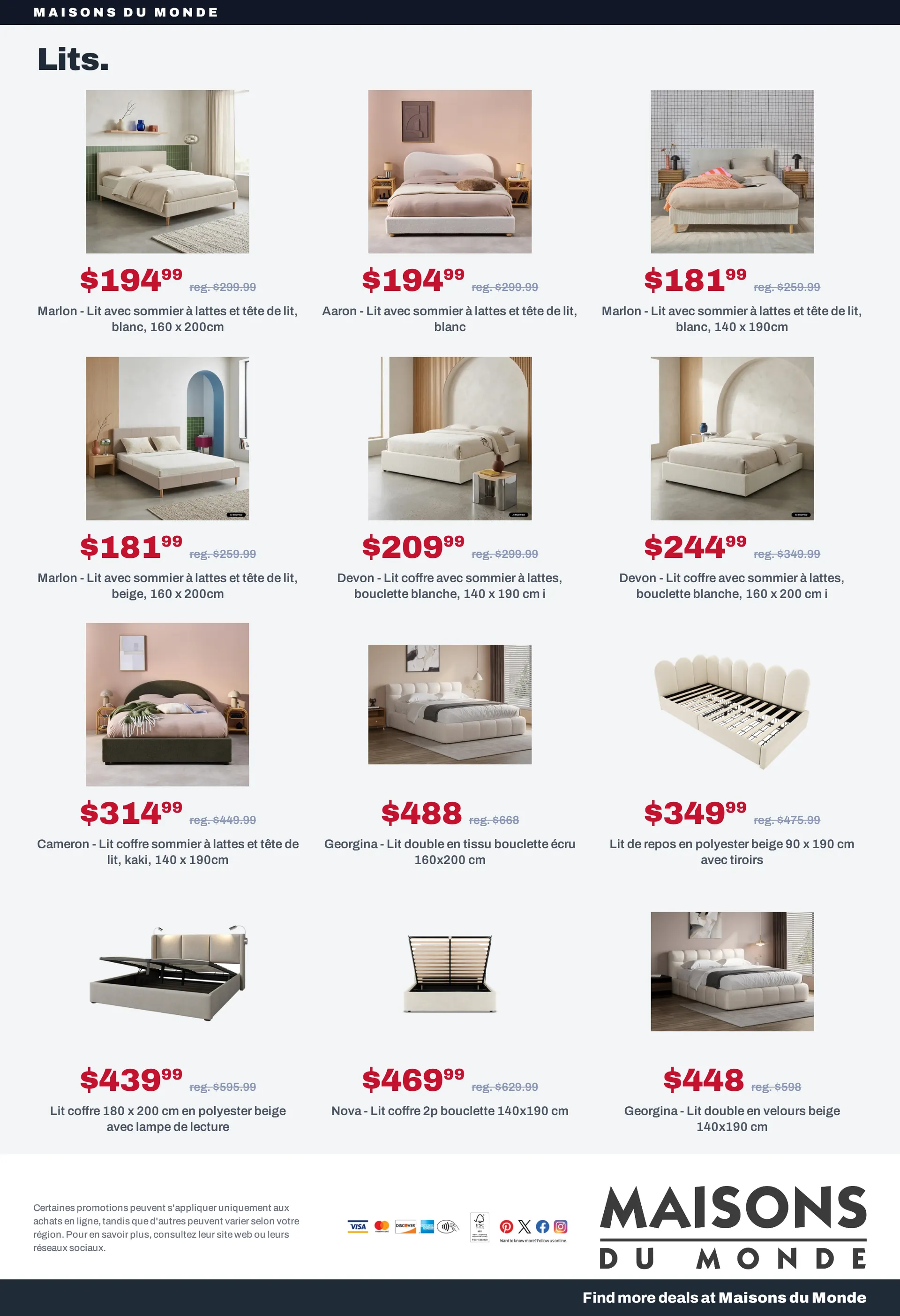 Maisons du Monde — 2026-10-27 du 27 octobre au 11 novembre 2026 - Catalogue page 6