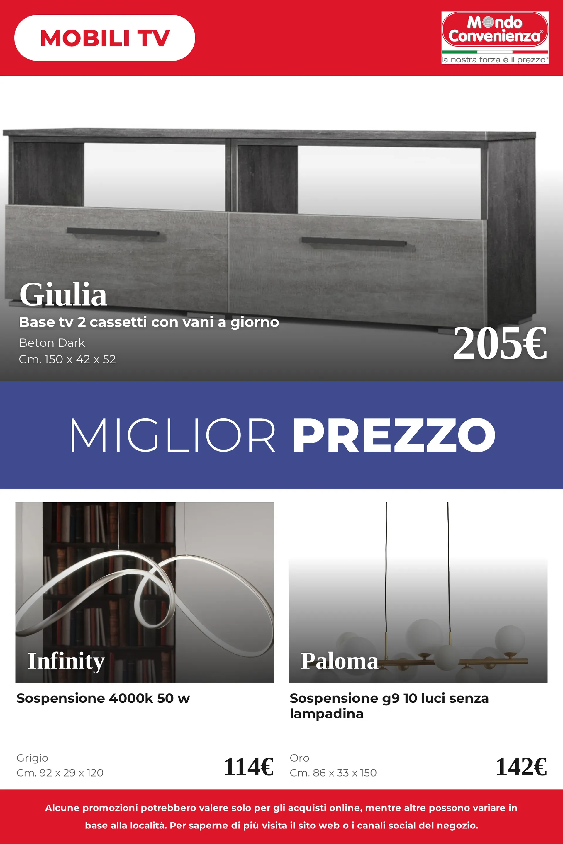 Mondo Convenienza — Catálogo 3 — 2026-10-27 da 27 ottobre a 13 novembre di 2026 - Pagina del volantino 6