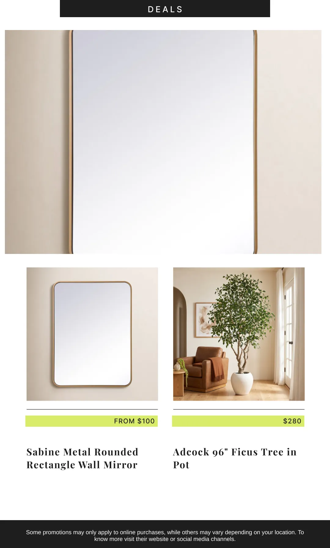 Weekly promotion Joss & Main — 2026-10-15 spanning from October 15 to November 2 2026 - Page 6 for Catalogue 365