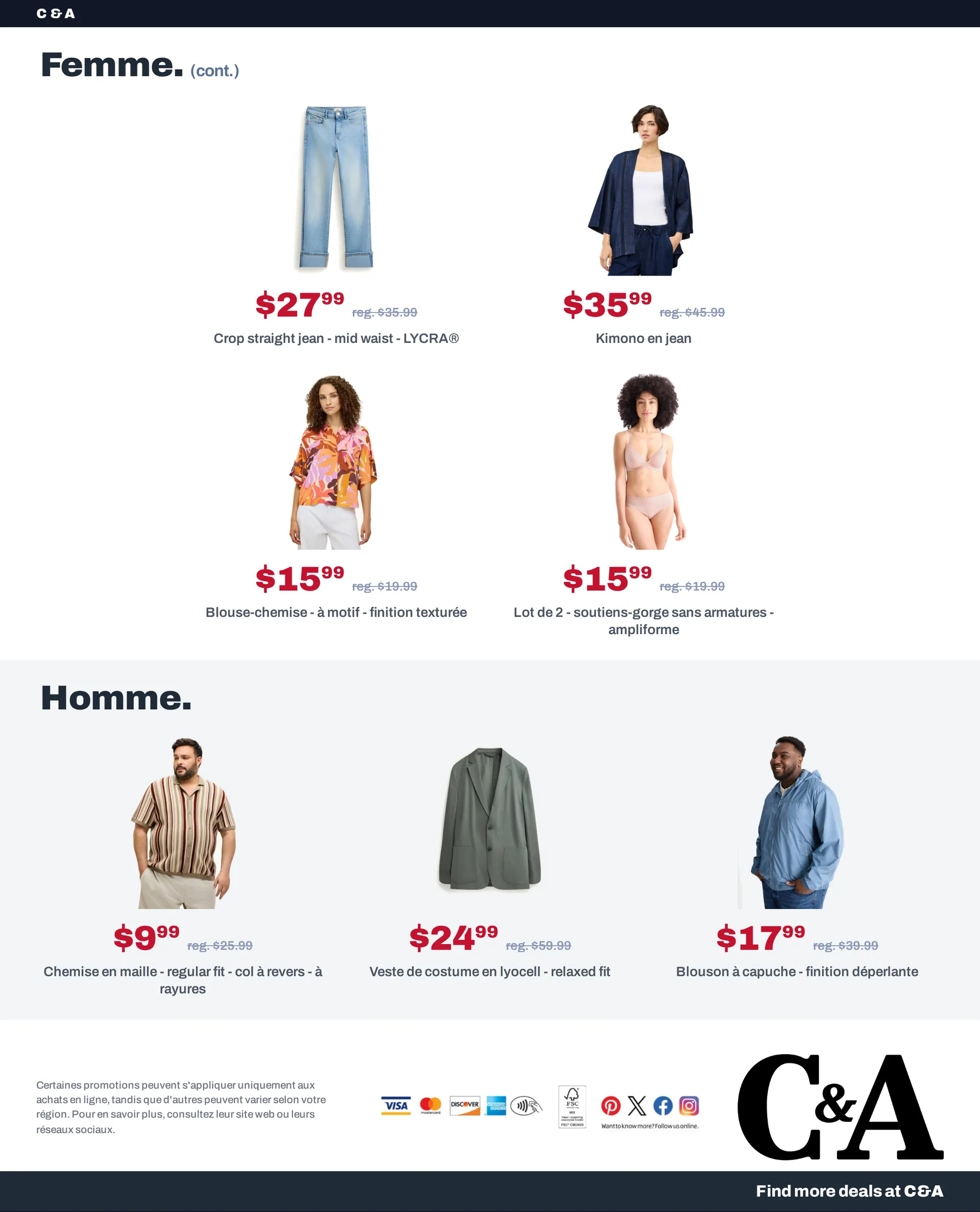 C&A — 2026-08-03 du 3 août au 10 août 2026 - Catalogue page 6