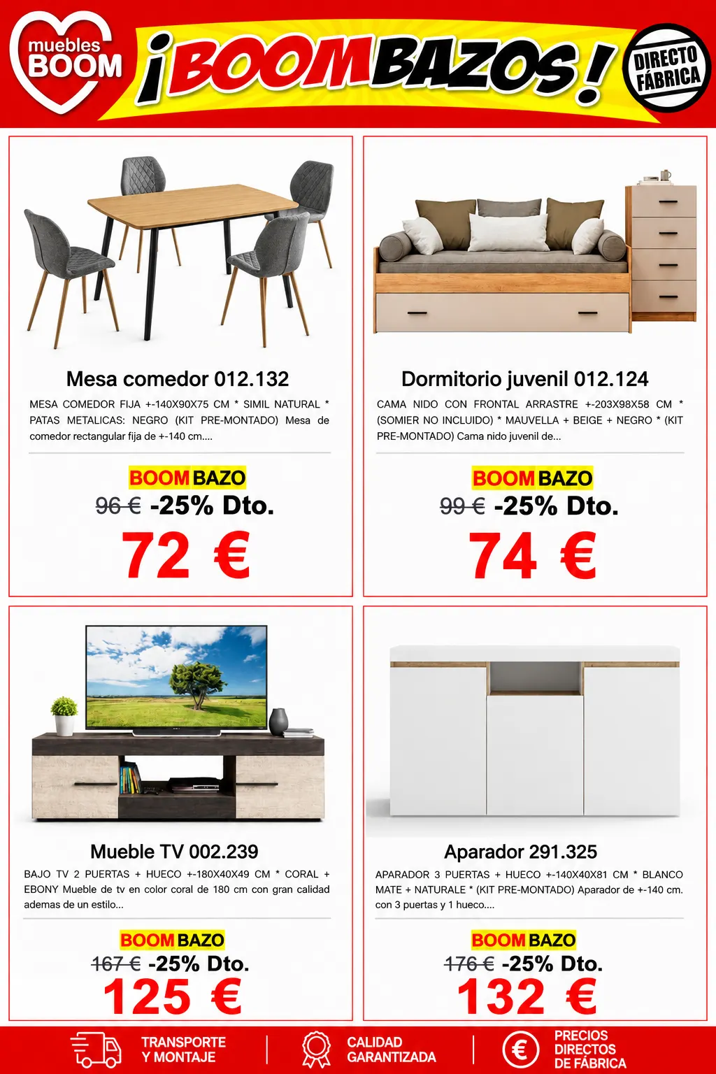 Catálogo de Muebles BOOM — 2026-08-28 28 de agosto al 14 de septiembre 2026 - Página 6