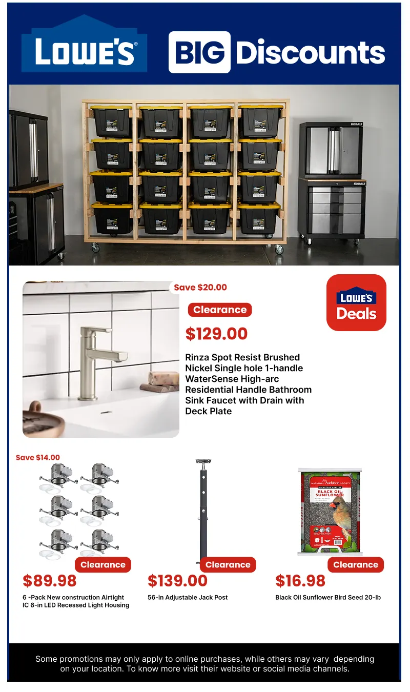 Weekly ad Lowe's Deals from July 6 to July 21 2026 - Page 6