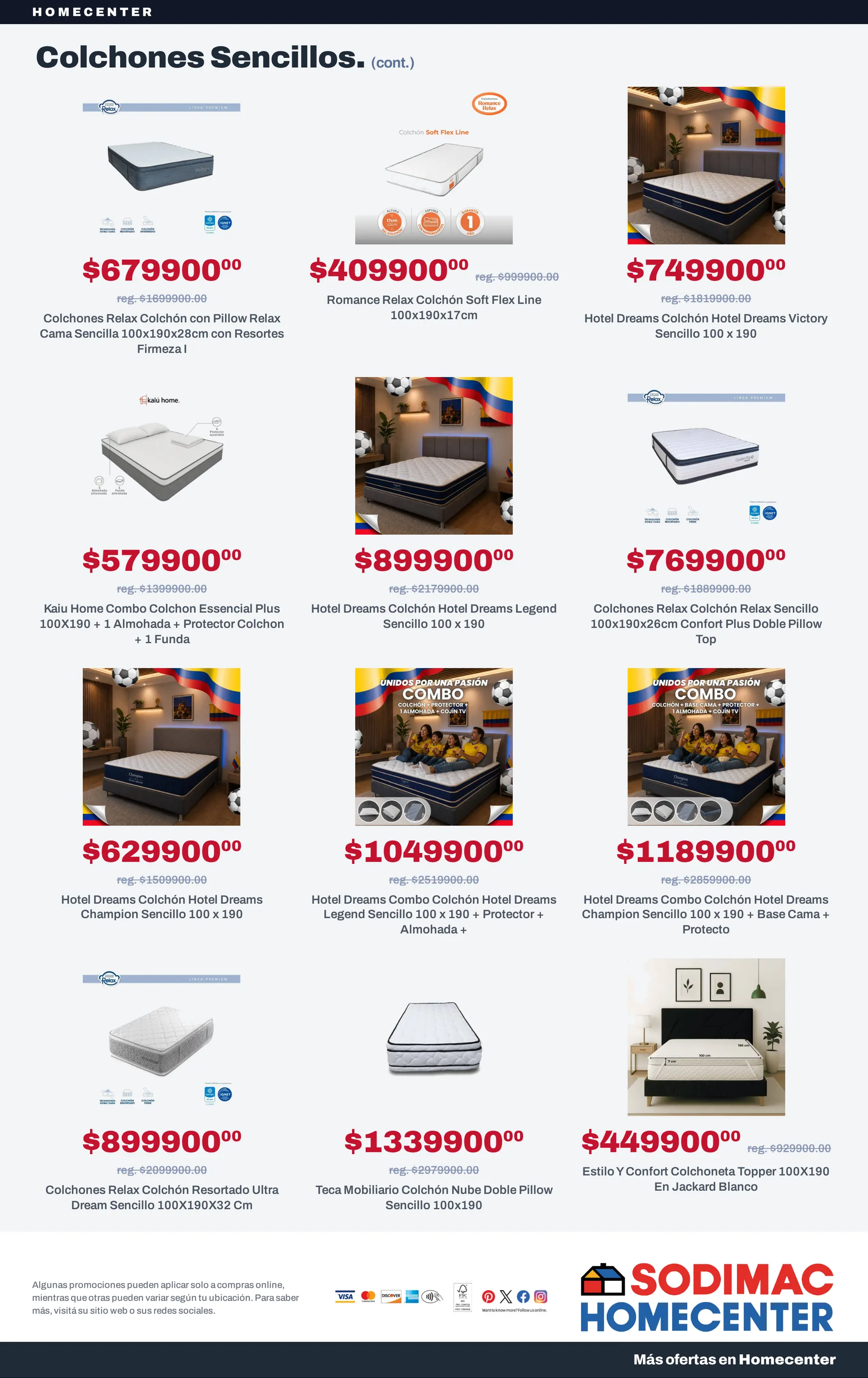 Catalogo de Ofertas colchones! 11 de agosto al 25 de agosto 2026 - Pag 6