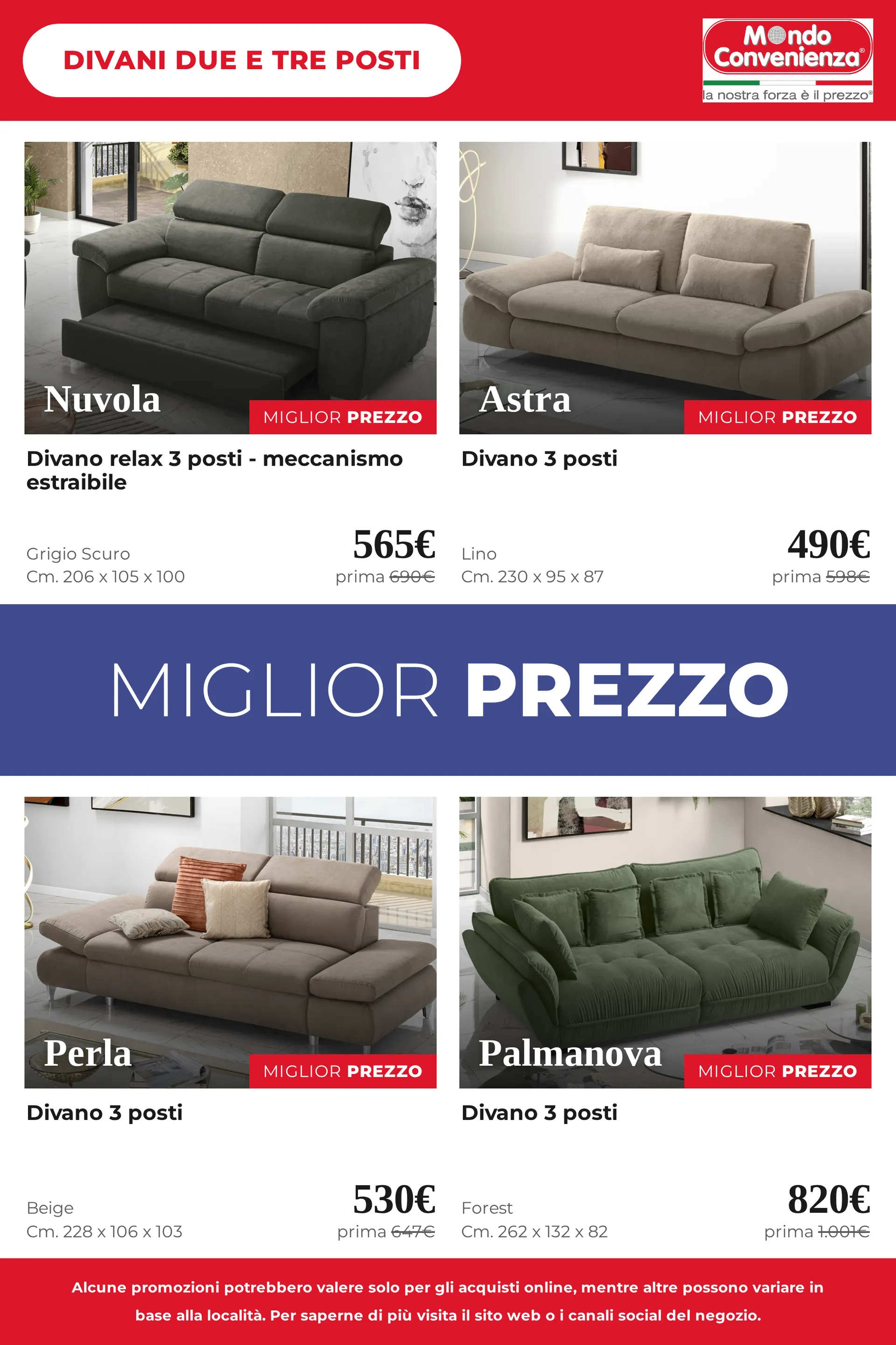 Mondo Convenienza — Catálogo 2 — 2026-10-27 da 27 ottobre a 13 novembre di 2026 - Pagina del volantino 6